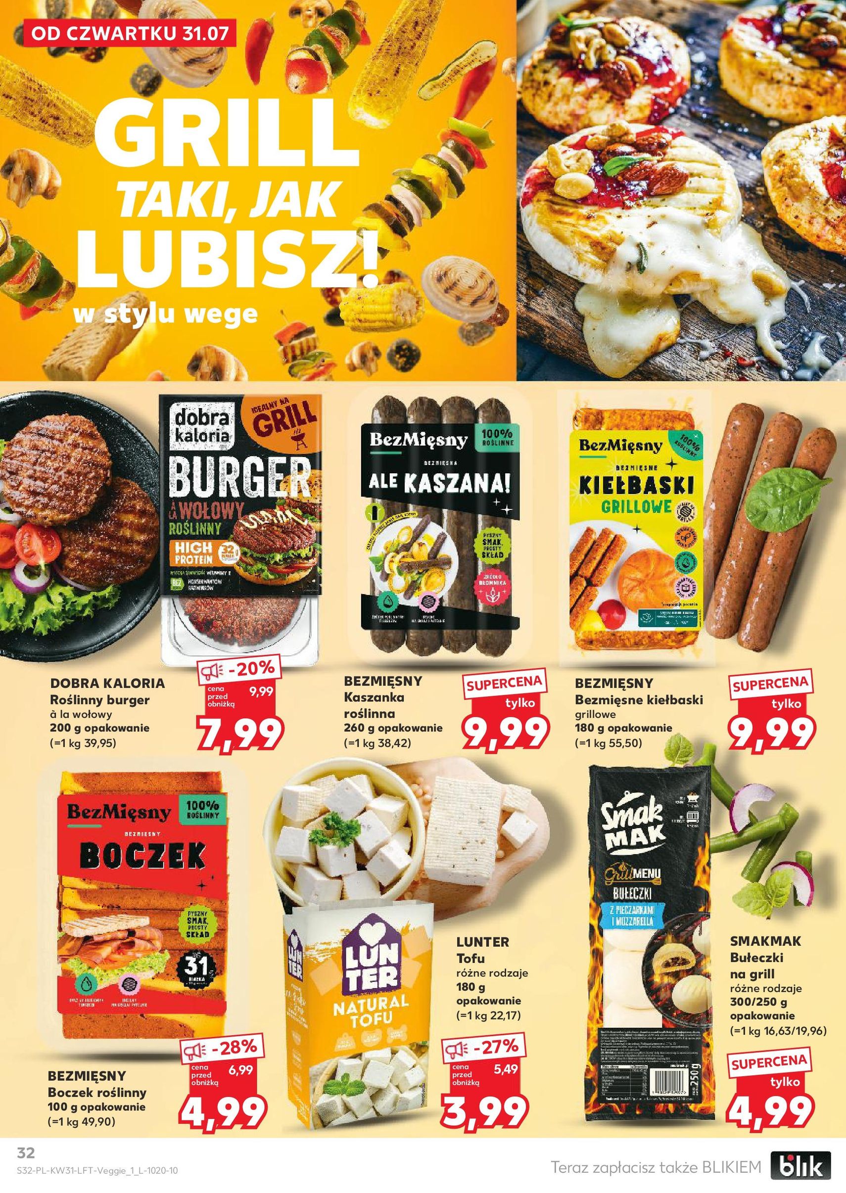 Kaufland gazetka - ważny gazetka od 31.07.2025 strona 32 z 54 Kaufland gazetka - ważny gazetka od 31.07.2025 strona 32 z 54