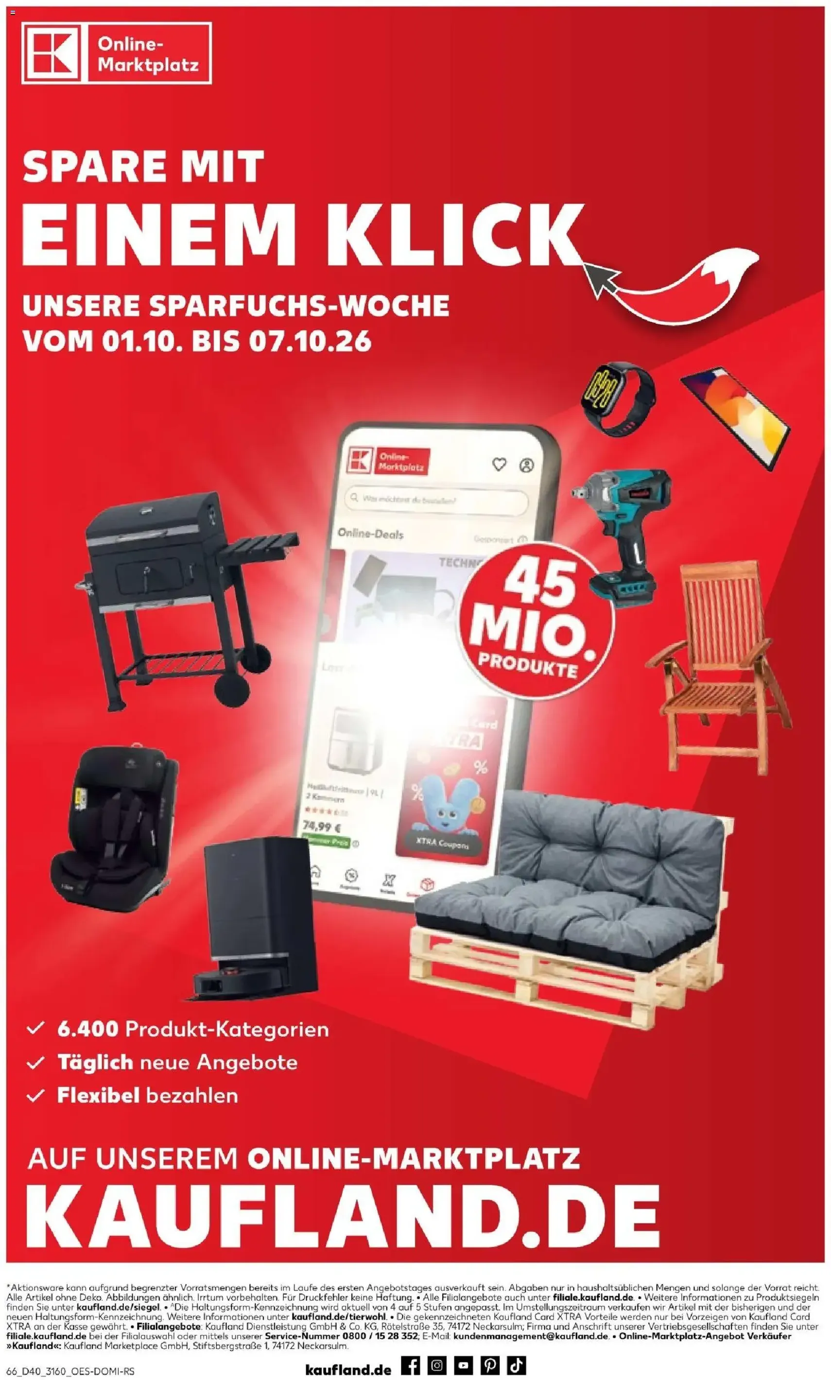 Kaufland Prospekt - Gültiger Prospekt ab 01.10.2026, Seite 70 von insgesamt 70