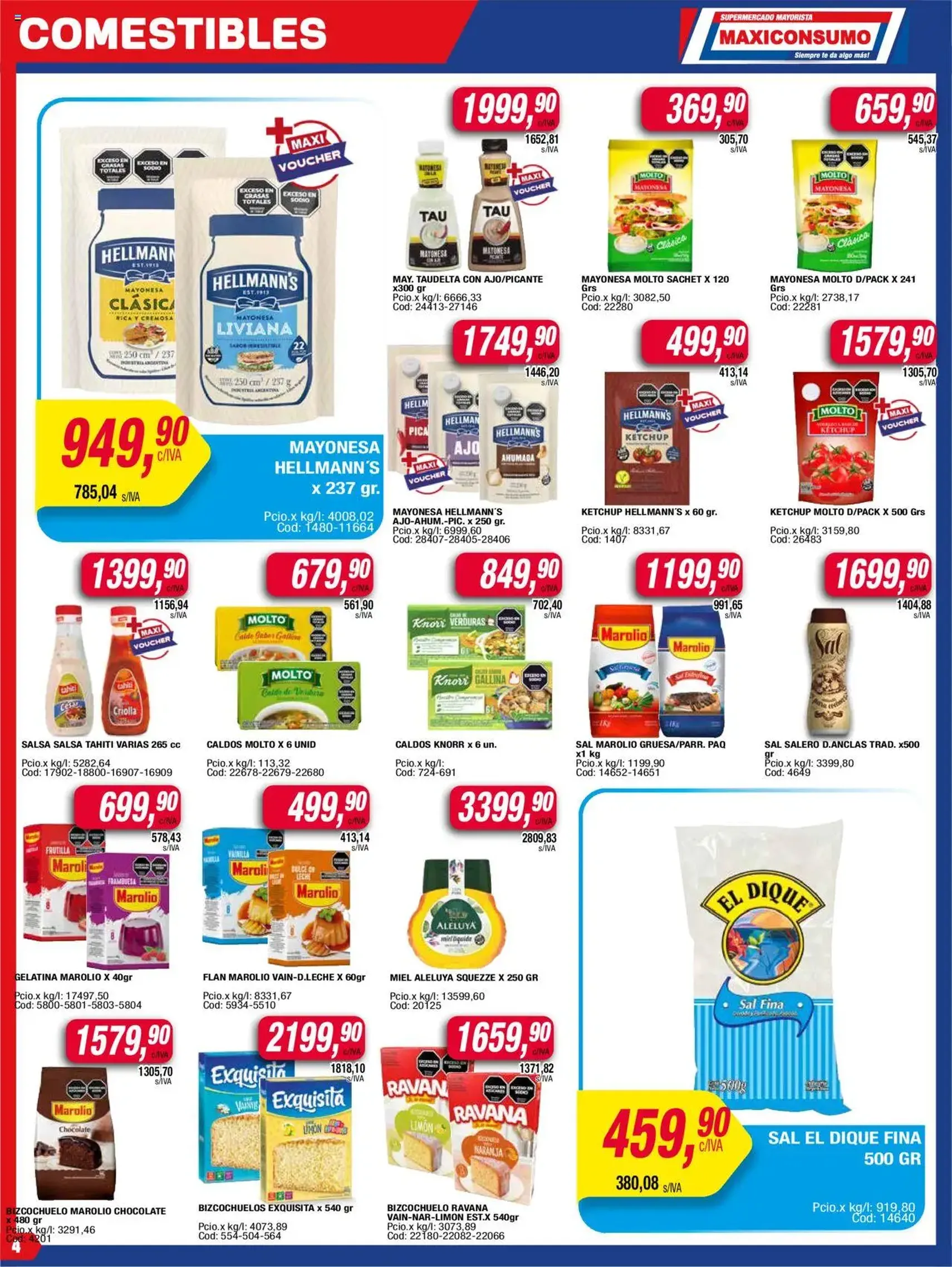 Maxiconsumo ofertas - folleto válido desde 18/08/2025 página 4 de 28