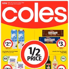Coles catalogue - Flyer preview valid from 29/07/2026