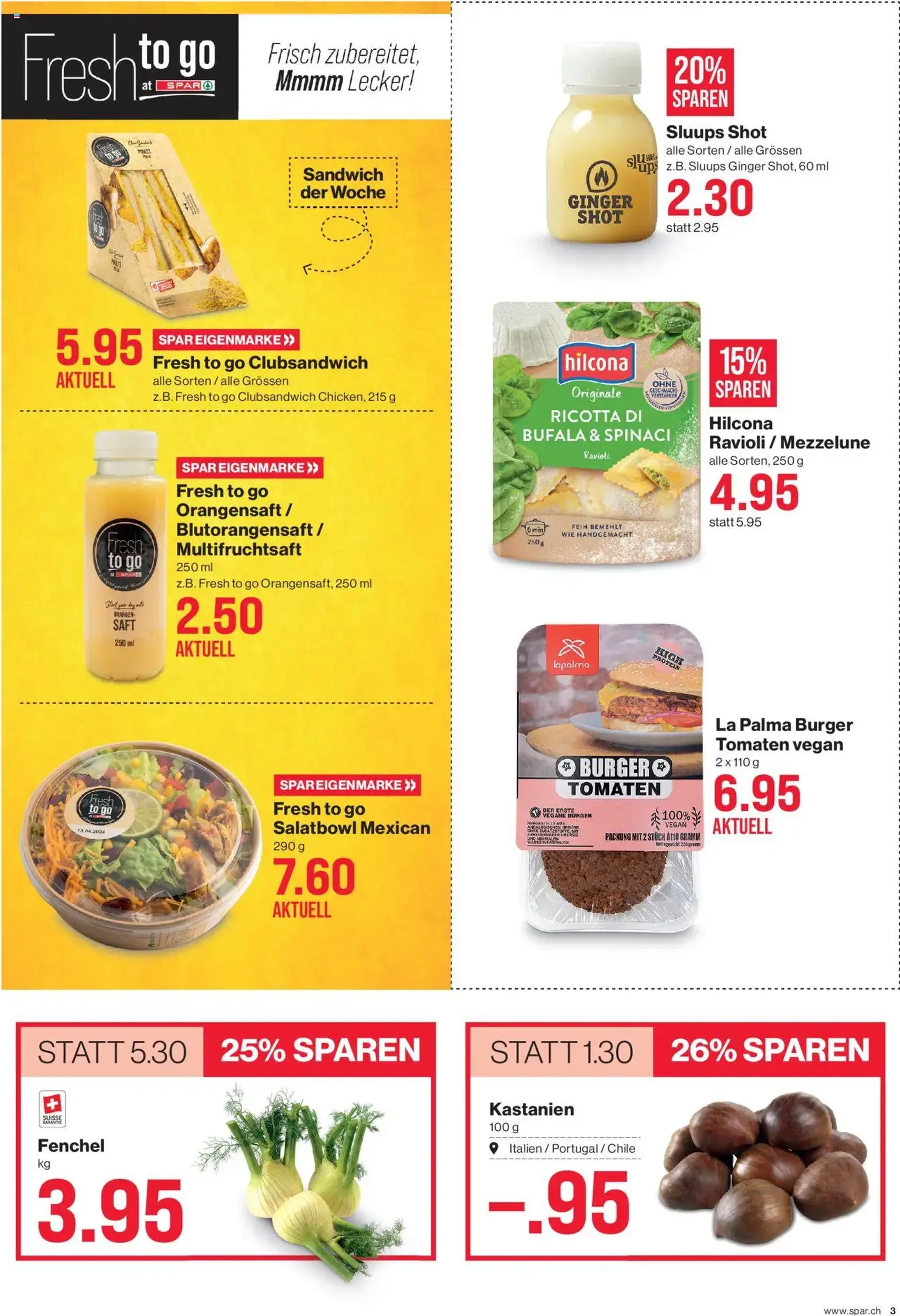 SPAR Aktionen - Gültiger Prospekt ab 10.10.2025, Seite 3 von insgesamt 20 SPAR Aktionen - Gültiger Prospekt ab 10.10.2025, Seite 3 von insgesamt 20