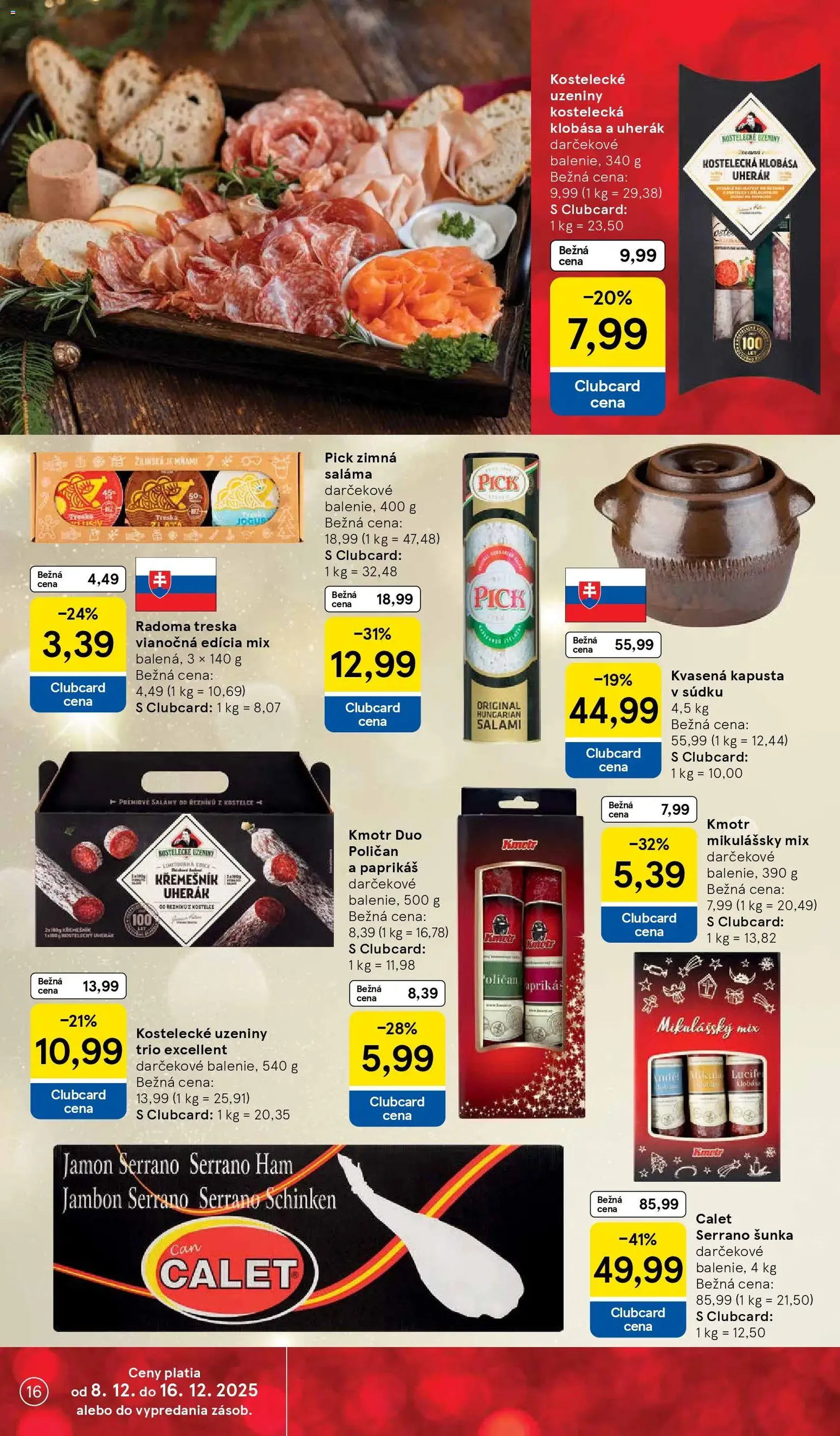 Tesco Hypermarket - leták - platný leták od 08.12.2025 strana 16 z 49