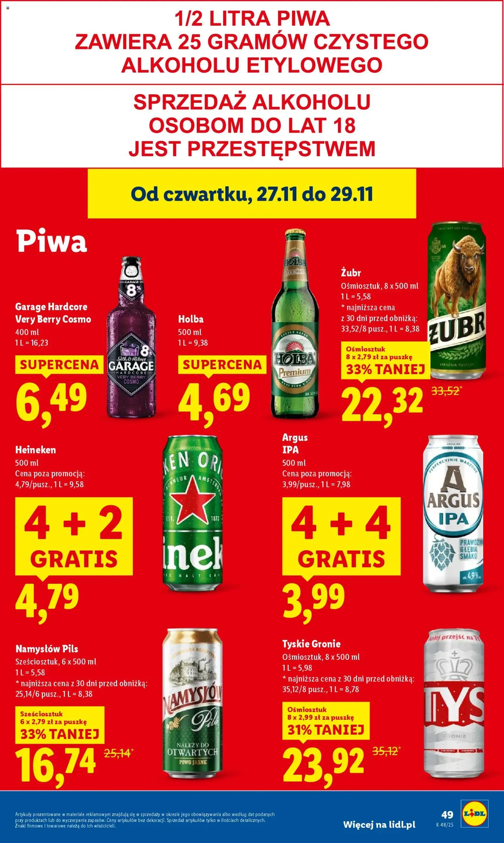 Lidl Black Friday - ważny gazetka od 27.11.2025 strona 49 z 68