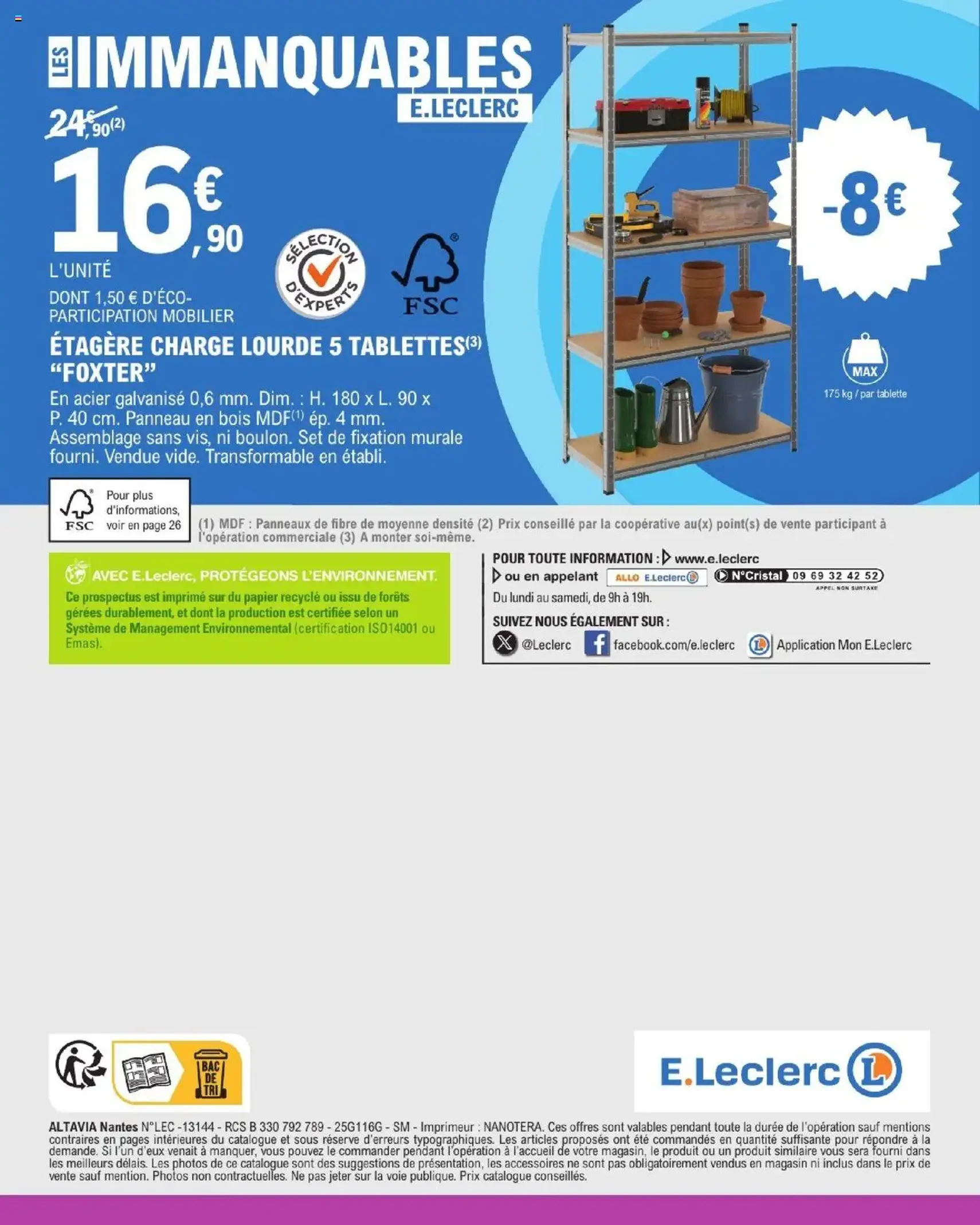 E.Leclerc catalogue de la semaine 31 - brochure valable à partir du 29/07/2025, page 28 sur 28