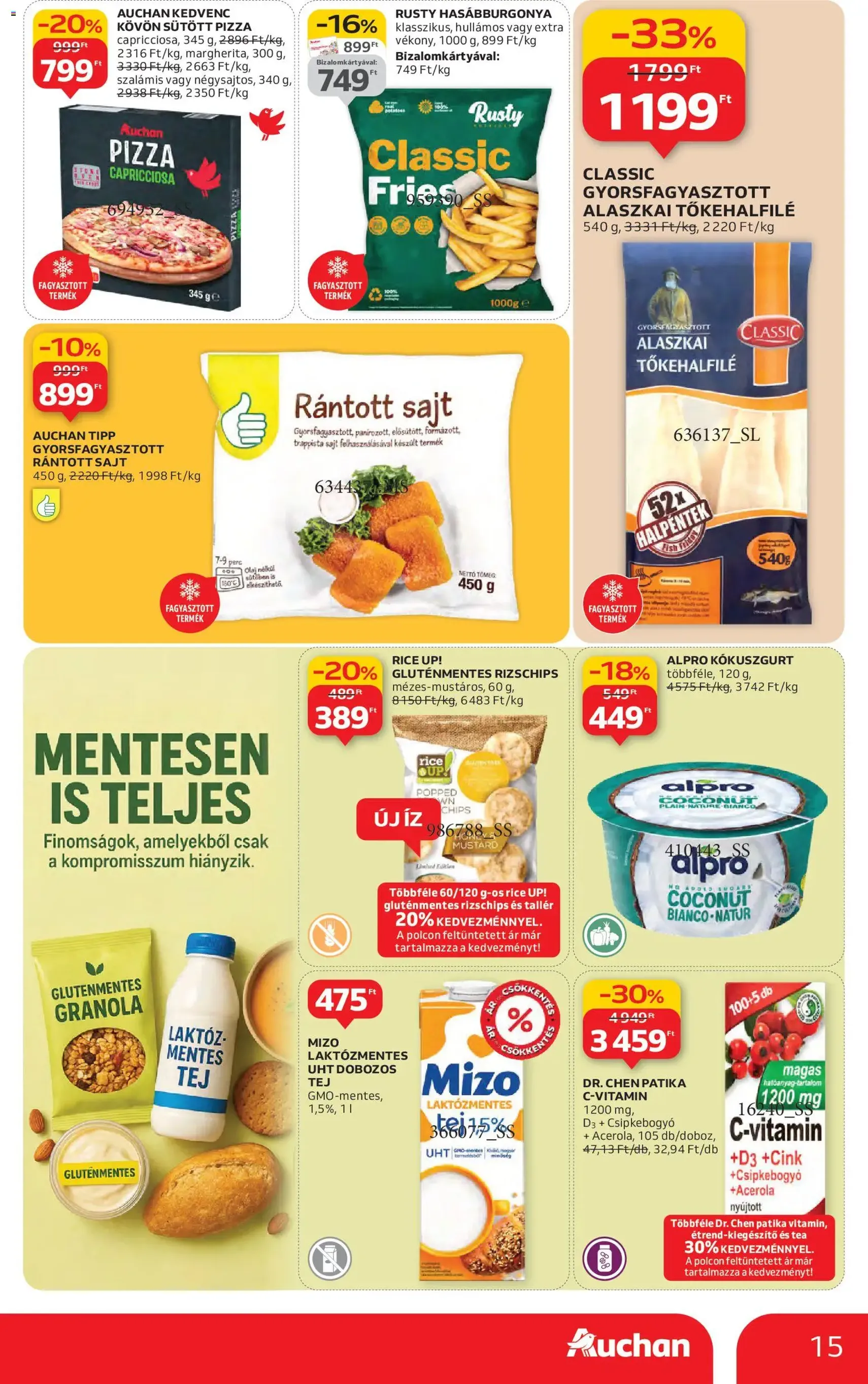 Auchan Akciós újság - 2025.11.06. érvényes szórólap 15 oldal 58 oldalból