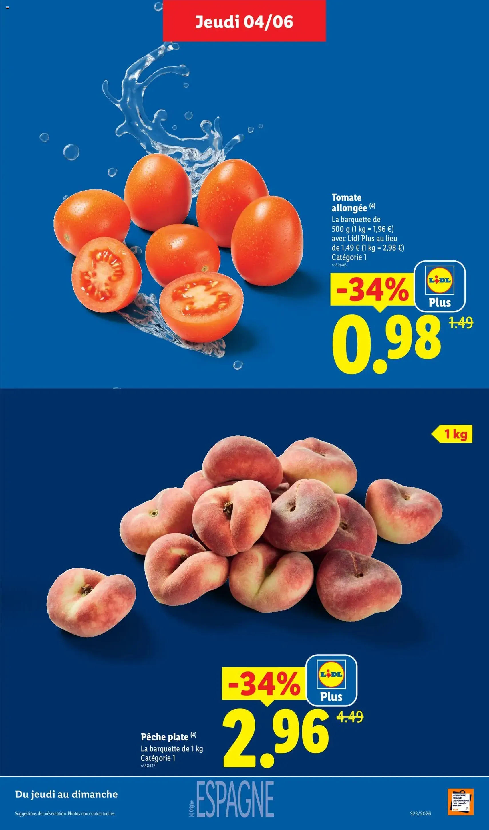 LIDL catalogue - brochure valable à partir du 04/06/2026, page 5 sur 60