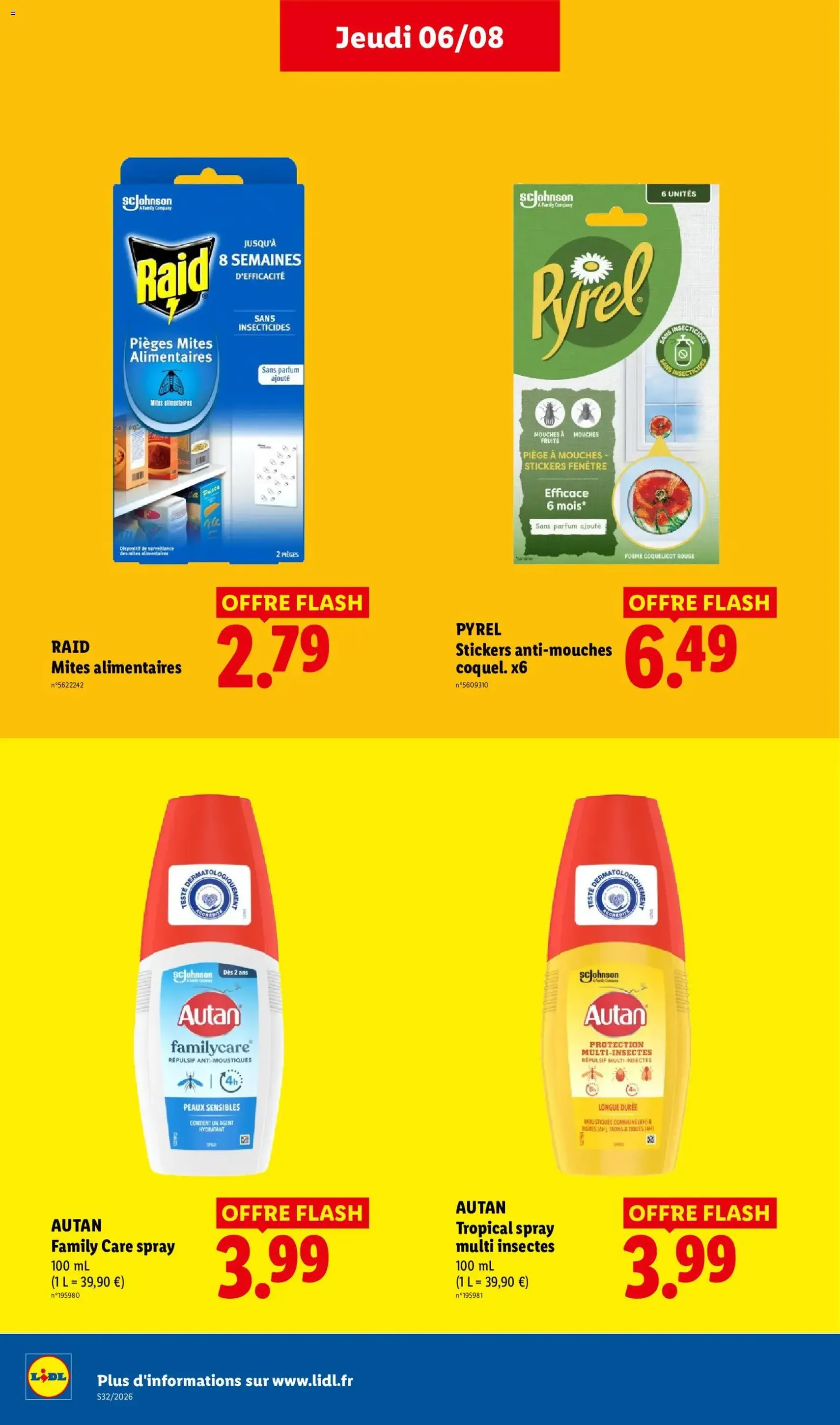 LIDL catalogue - brochure valable à partir du 06/08/2026, page 30 sur 61