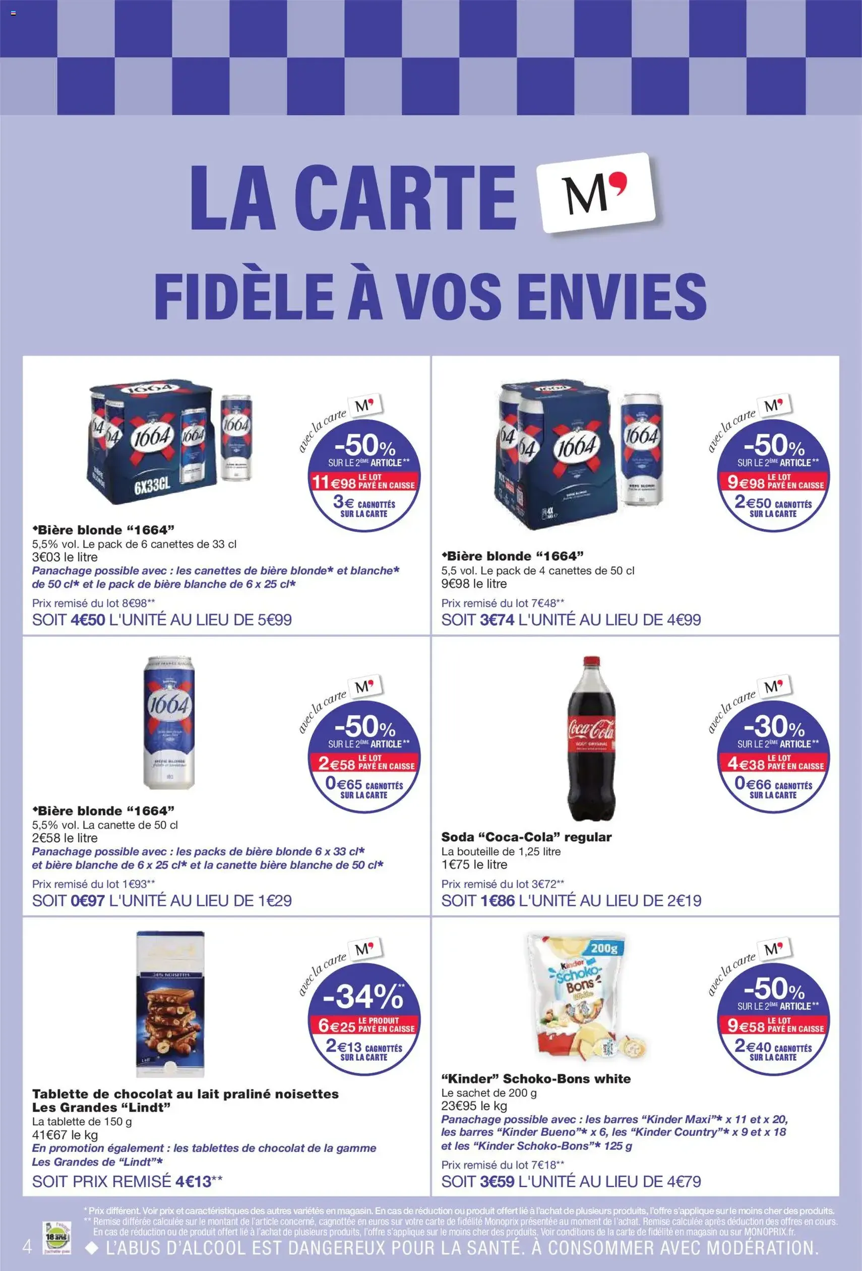 Monoprix catalogue - brochure valable à partir du 08/04/2026, page 4 sur 50