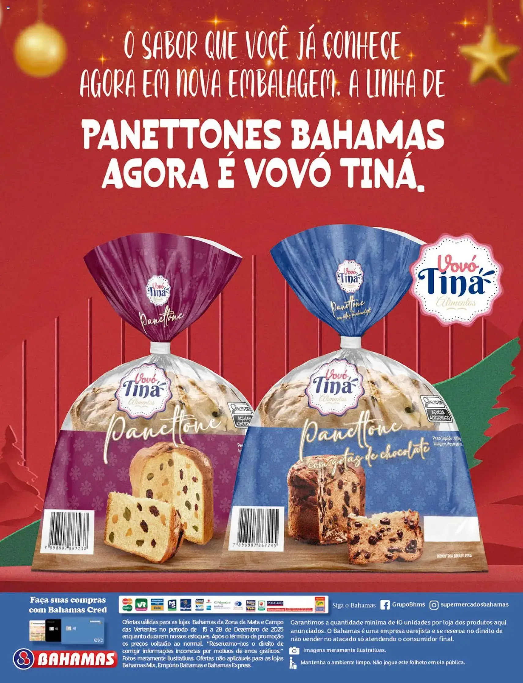 Bahamas Supermercados - Ofertas da semana - folheto válido a partir de 15/12/2025 página 12 de 12