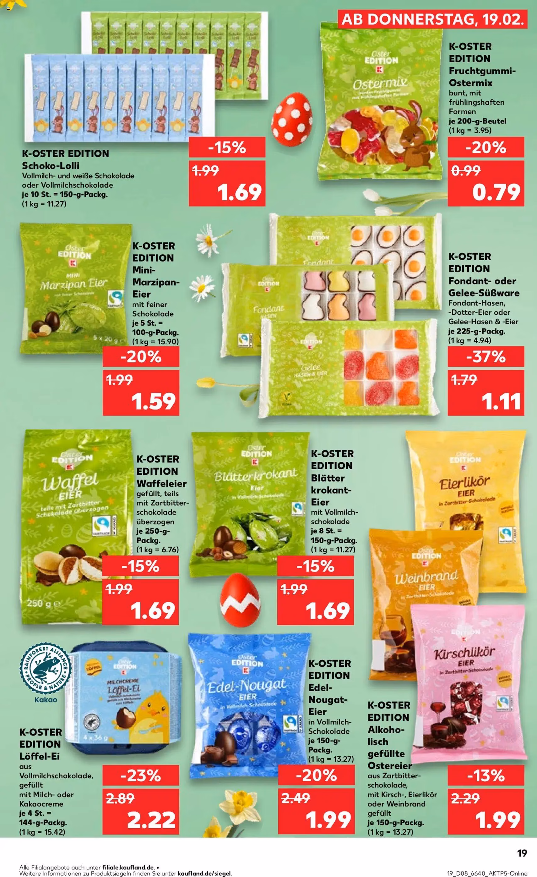 Kaufland Prospekt - Gültiger Prospekt ab 19.02.2026, Seite 19 von insgesamt 59