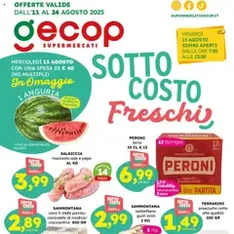 Volantino GECOP - anteprima volantino valido dal 11/08/2025