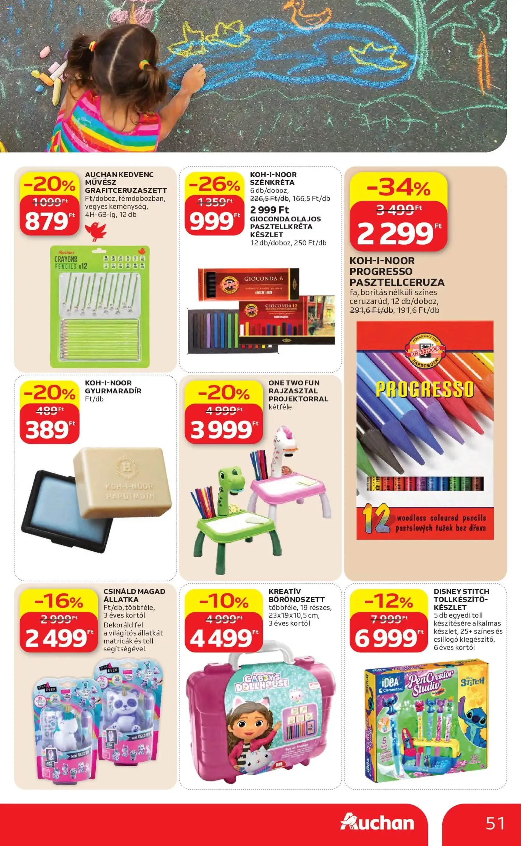 Auchan akciós újság - 2026.05.14. érvényes szórólap 51 oldal 58 oldalból