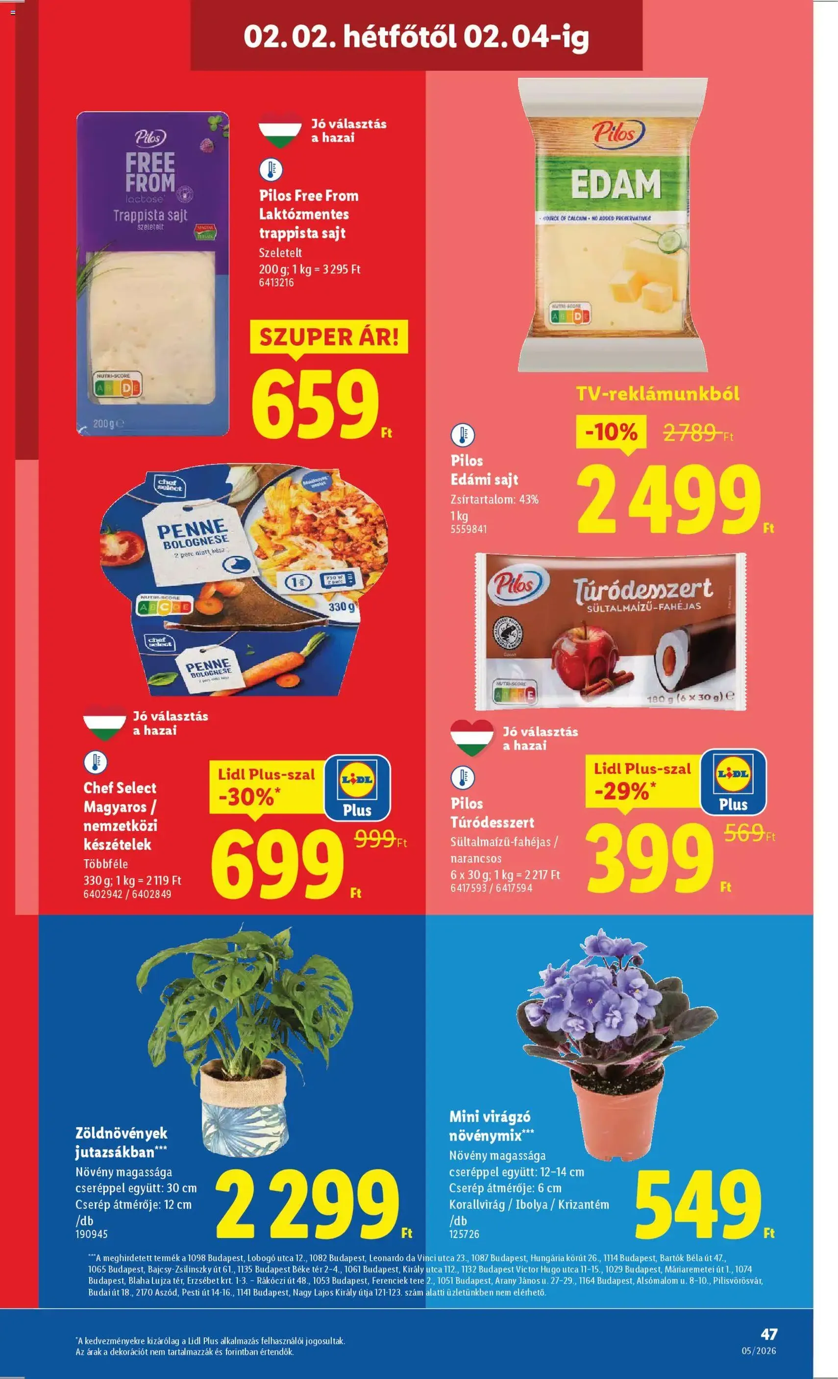 Lidl Akciós újság - 2026.01.29. érvényes szórólap 47 oldal 54 oldalból