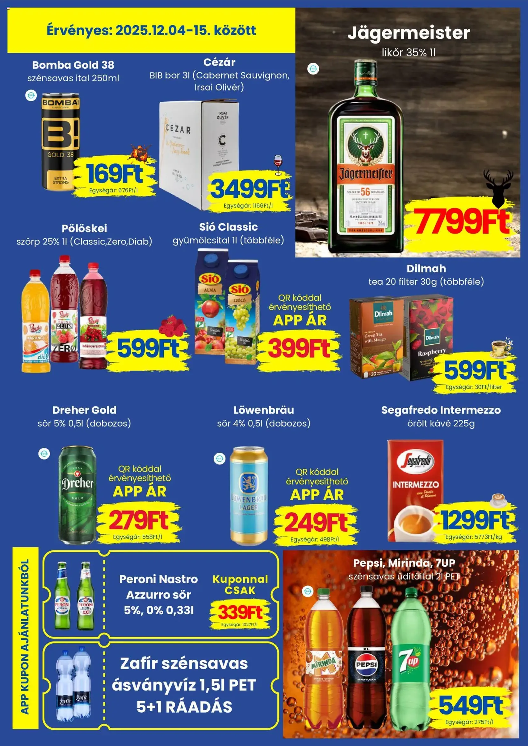 Magnetic Akciós újság - 2025.12.04. érvényes szórólap 3 oldal 4 oldalból