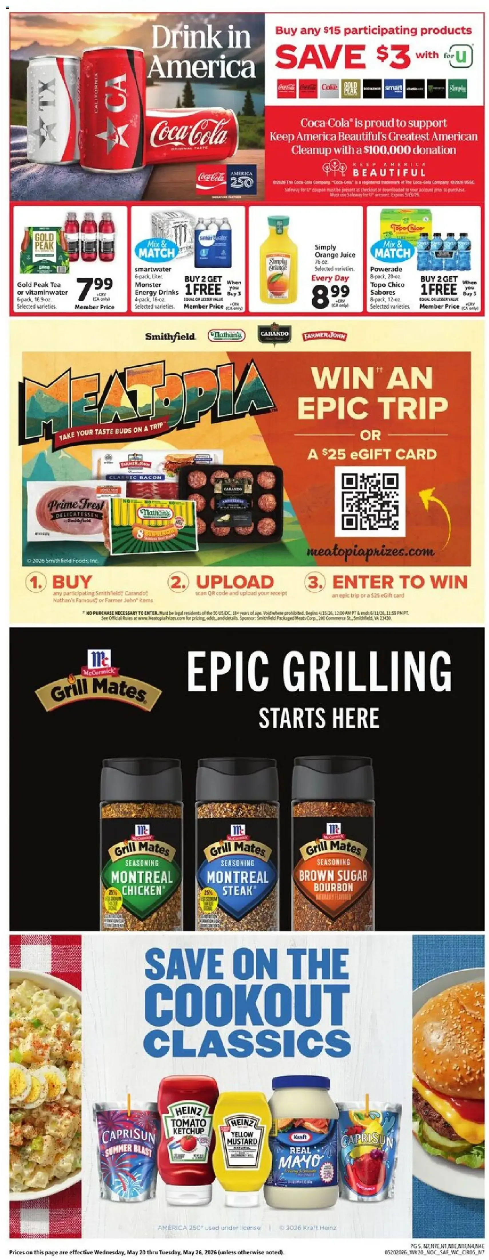 Safeway Weekly Ad - valid flyer from 05/20/2026, page 7 of 14