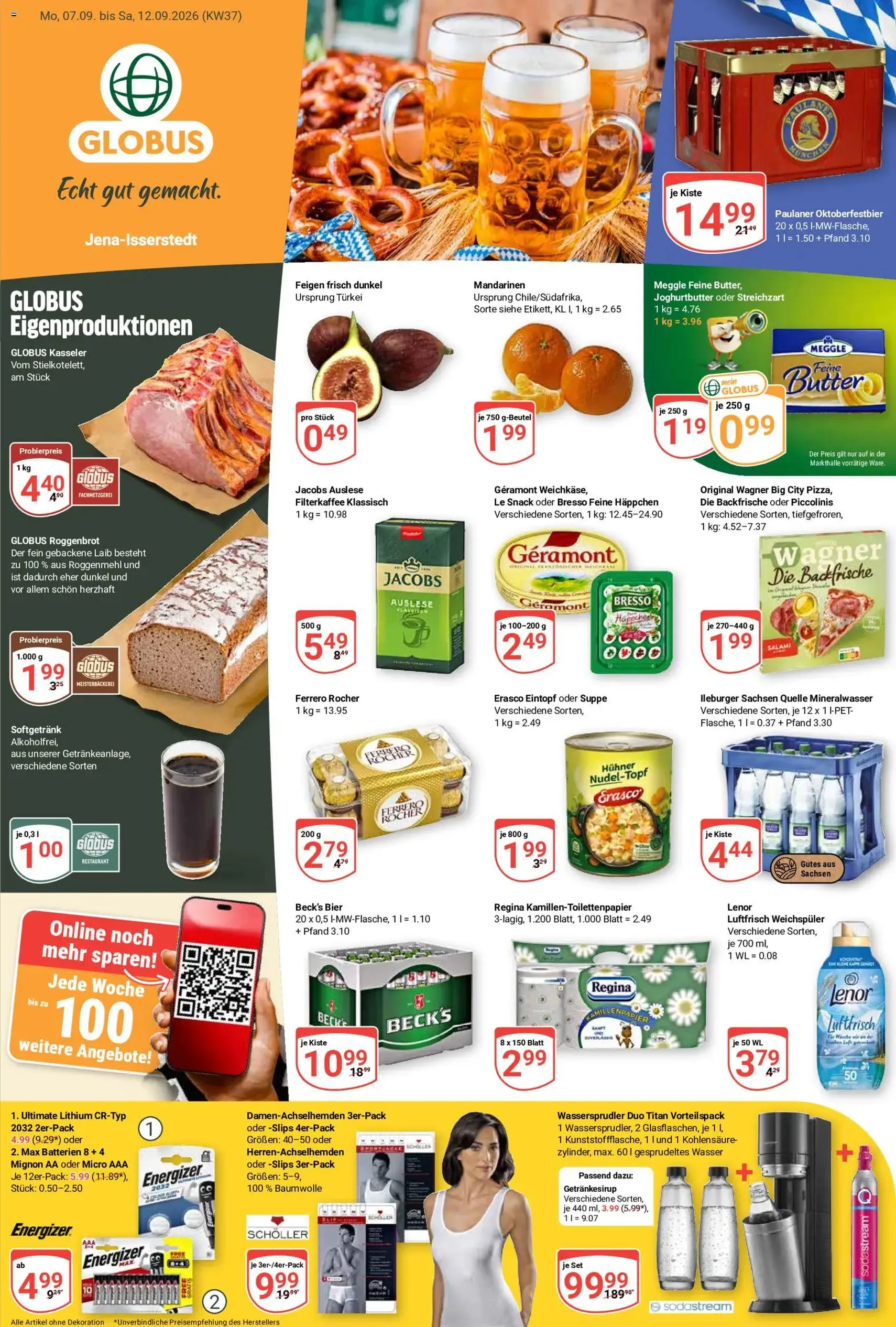Globus Prospekt - Gültiger Prospekt ab 07.09.2026, Seite 3 von insgesamt 28