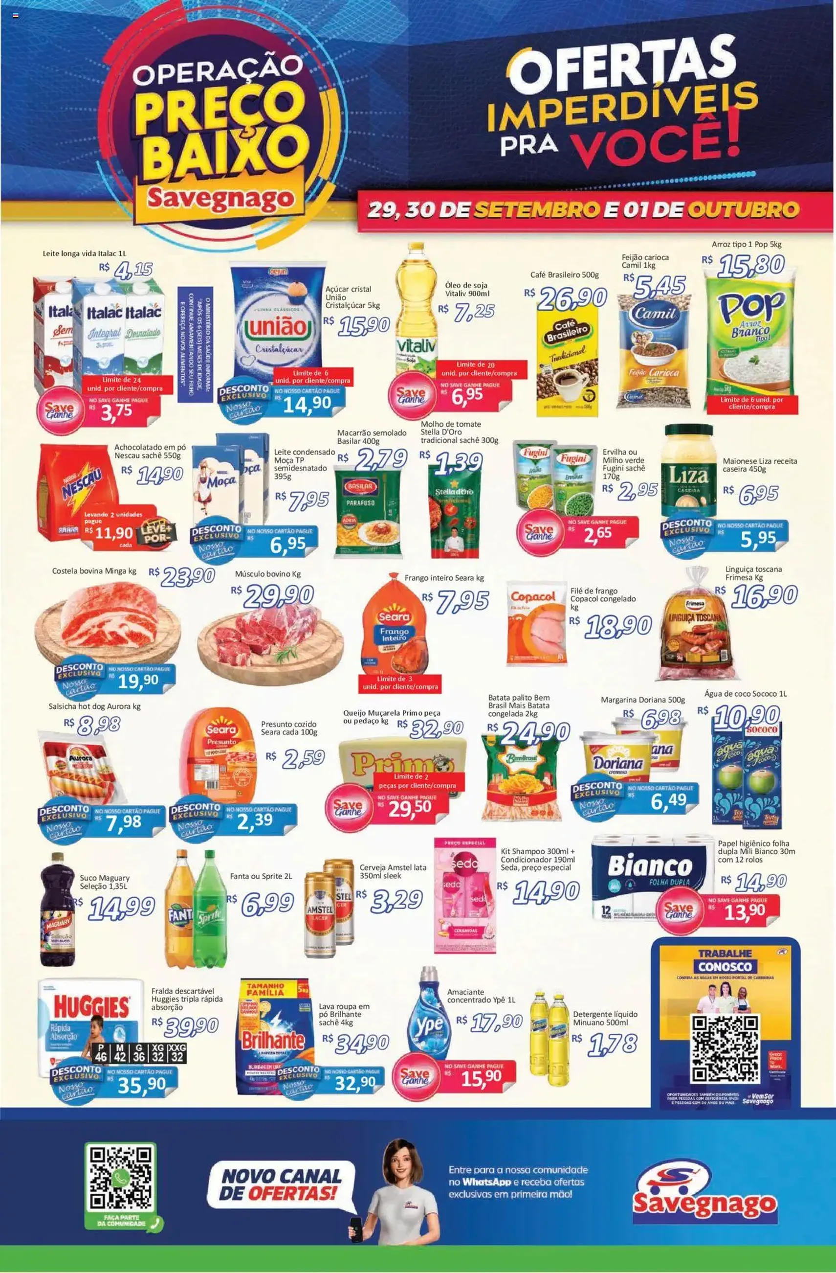Savegnago - Ofertas da semana - folheto válido a partir de 29/09/2025 página 1 de 4