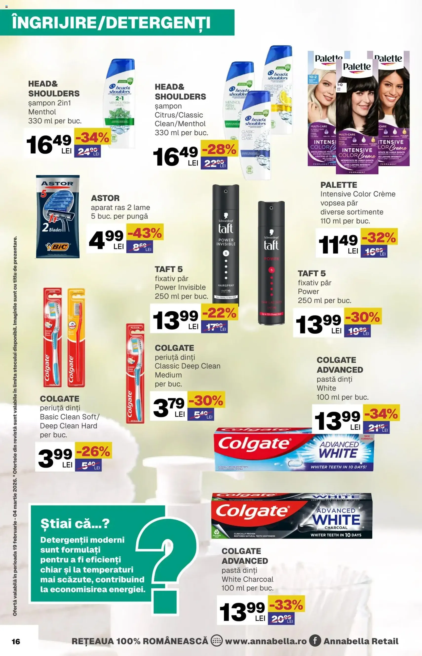 Catalog Annabella - cataloage valabile începând cu 19.02.2026 pagina 16 din 18