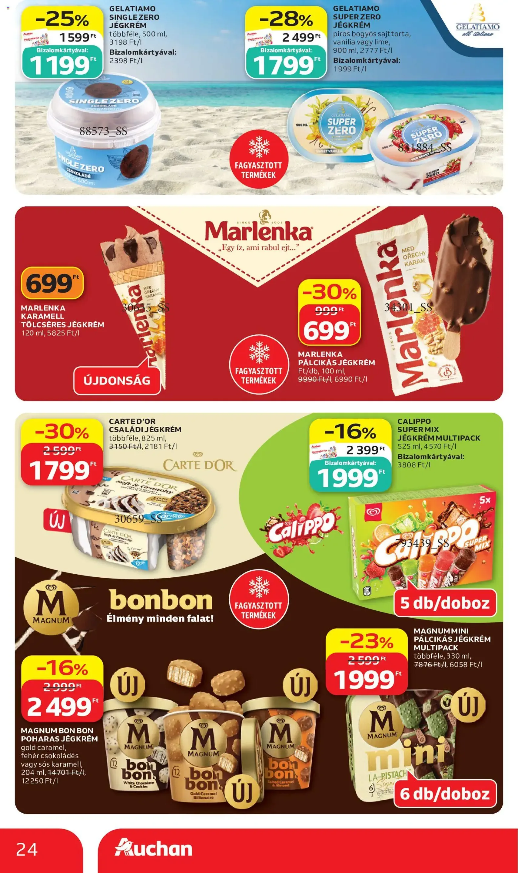 Auchan akciós újság - 2026.06.11. érvényes szórólap 24 oldal 46 oldalból