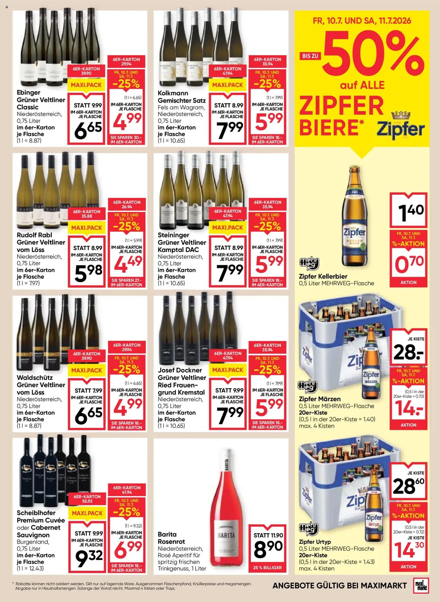 Maximarkt Flugblatt - Gültiger Prospekt ab 09.07.2026, Seite 13 von insgesamt 24