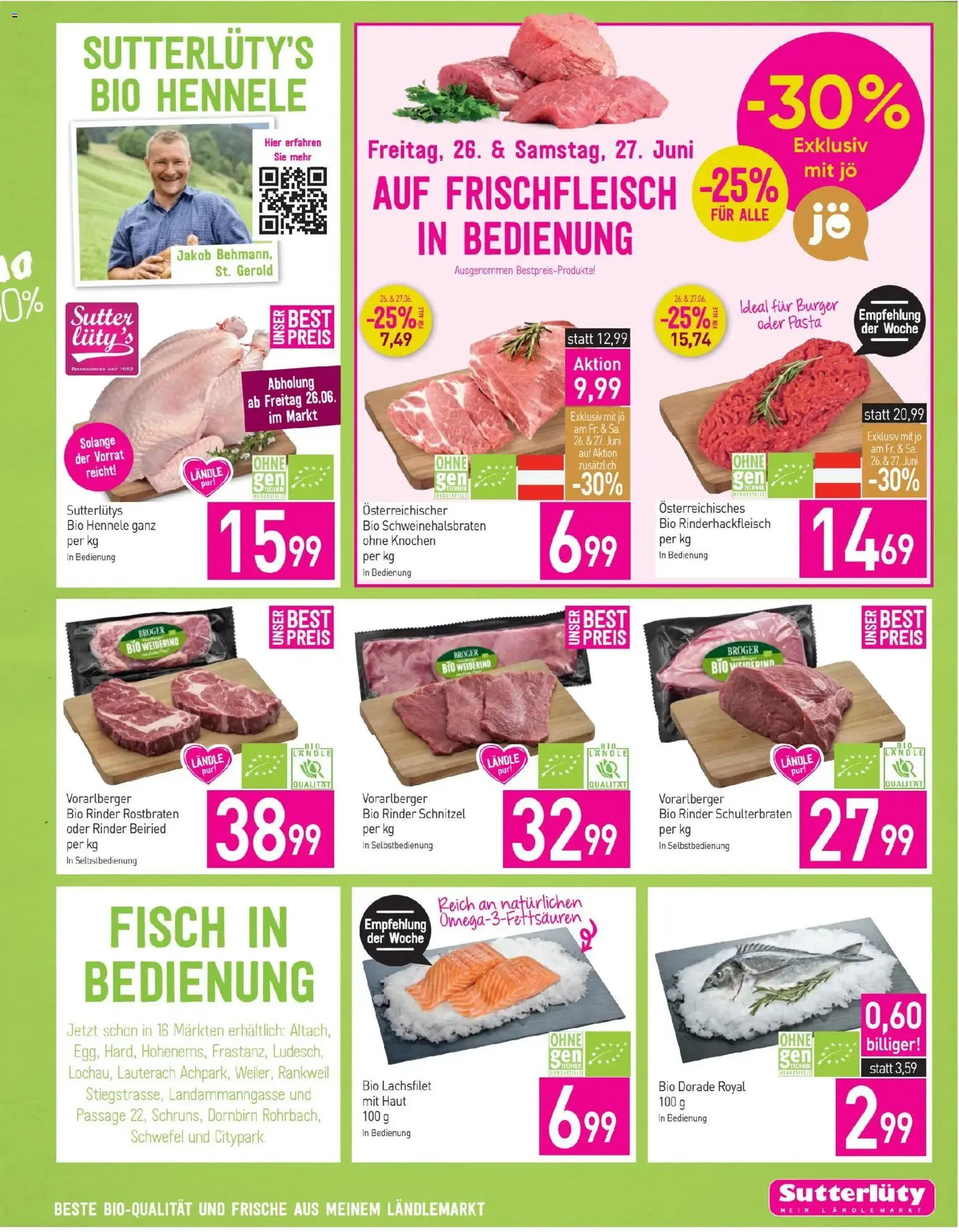 Sutterlüty Flugblatt - Gültiger Prospekt ab 25.06.2026, Seite 11 von insgesamt 20