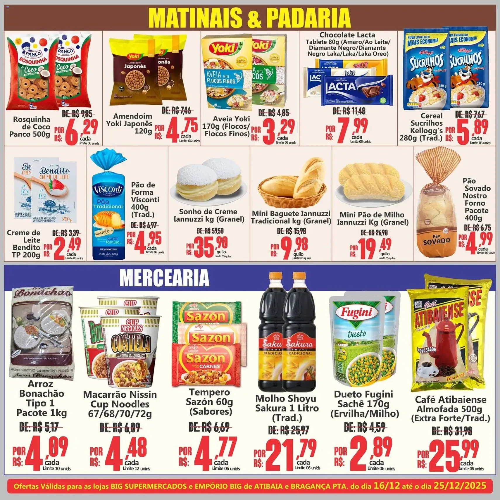 Big Supermercados - Ofertas da semana - folheto válido a partir de 16/12/2025 página 6 de 7