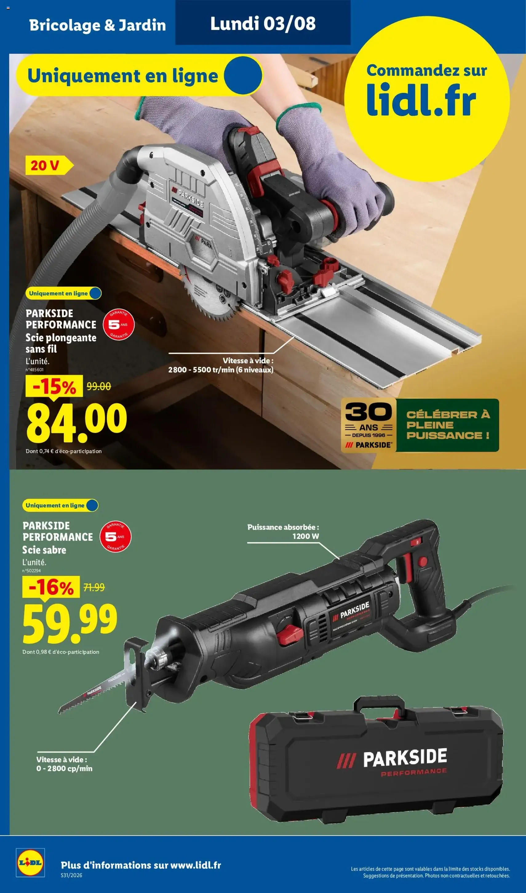 LIDL catalogue - brochure valable à partir du 30/07/2026, page 52 sur 59