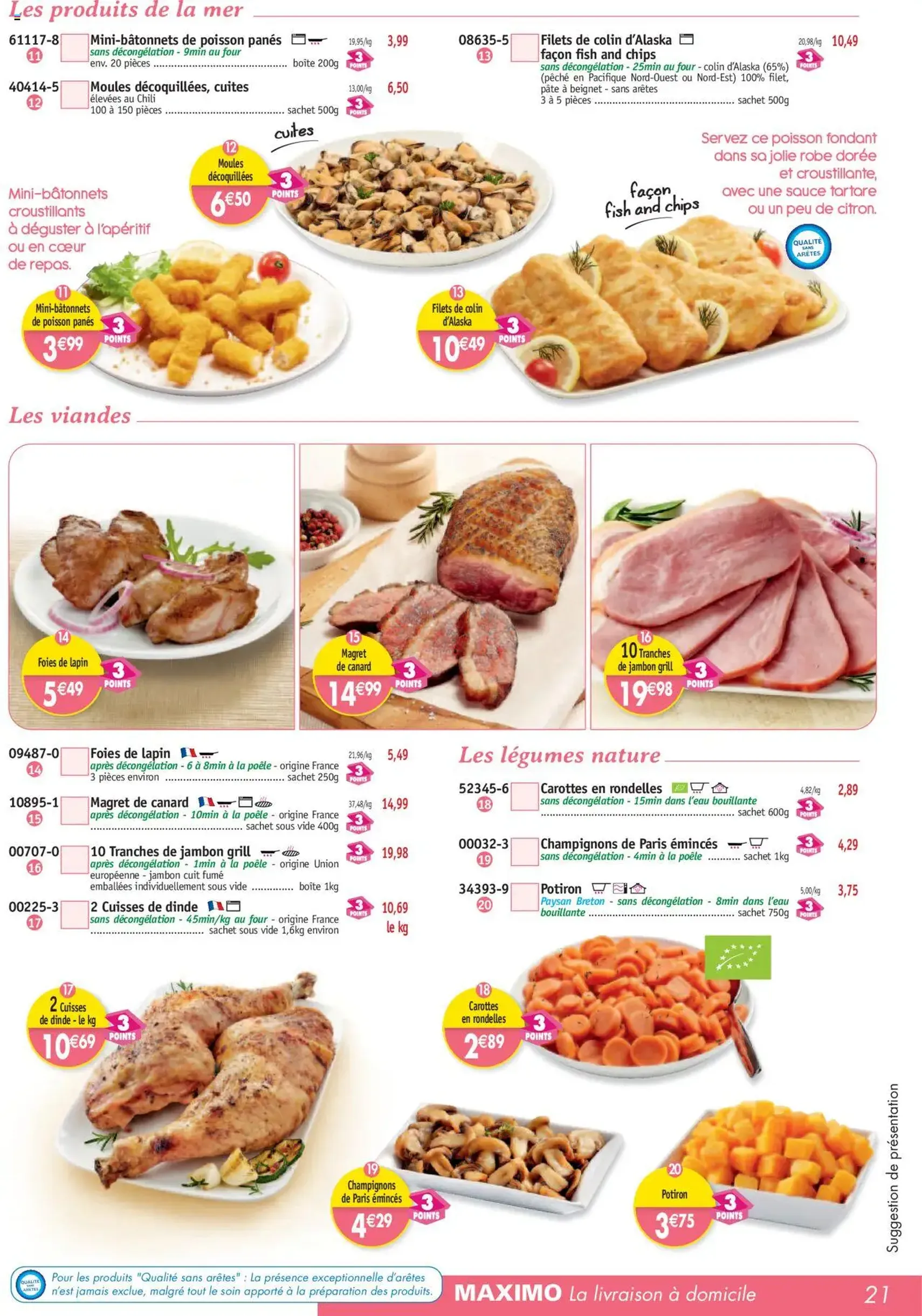 Maximo catalogue - brochure valable à partir du 26/09/2025, page 21 sur 64 Maximo catalogue - brochure valable à partir du 26/09/2025, page 21 sur 64