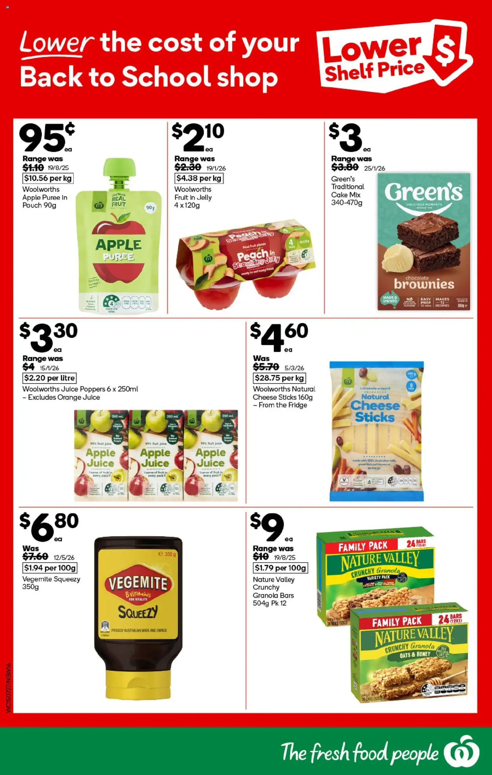 Woolworths catalogue - valid flyer from 15/07/2026, page 16 of 46