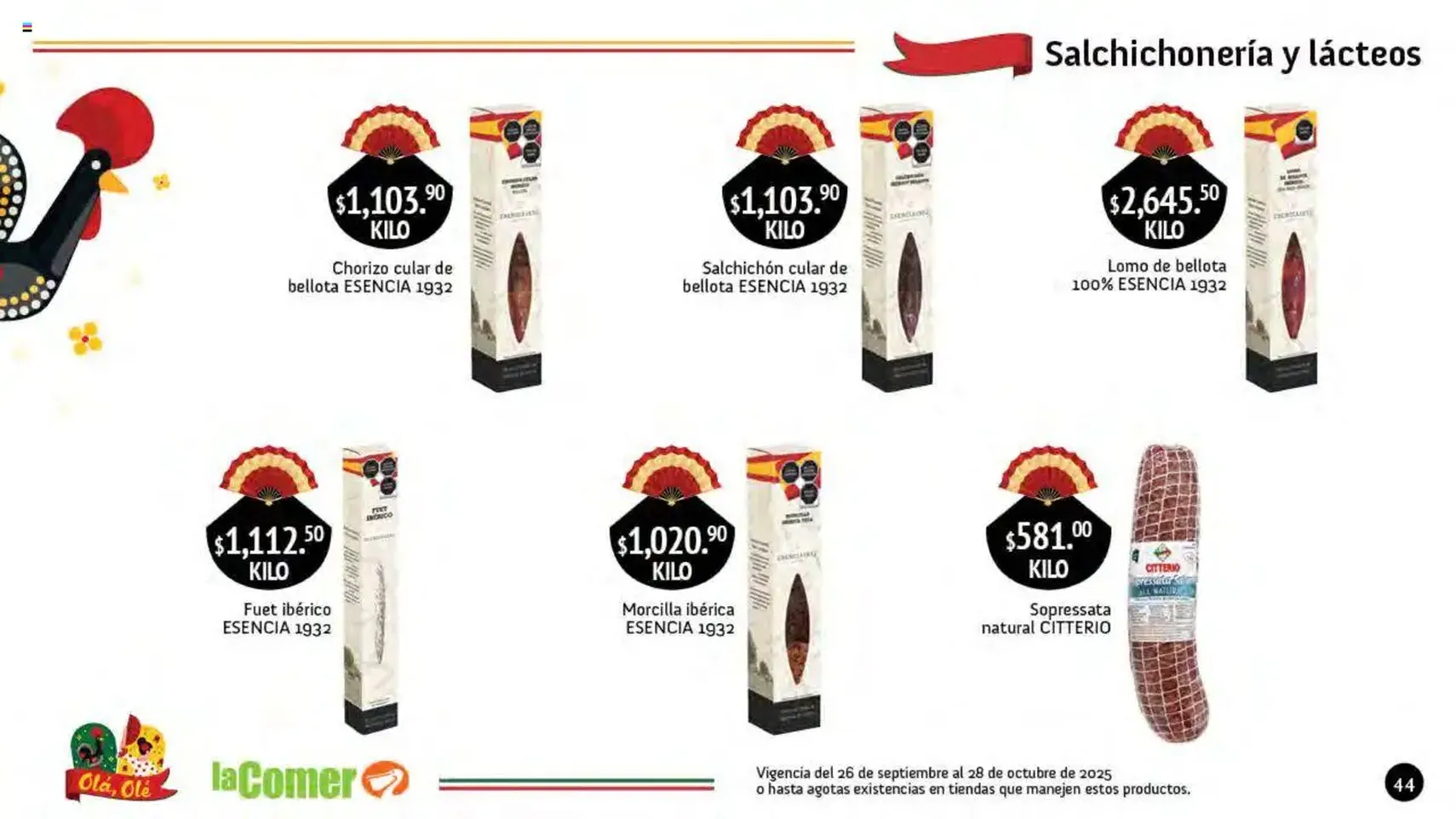 La Comer folleto Olá, Olé - folleto válido desde 26/09/2025 página 44 de 64 La Comer folleto Olá, Olé - folleto válido desde 26/09/2025 página 44 de 64