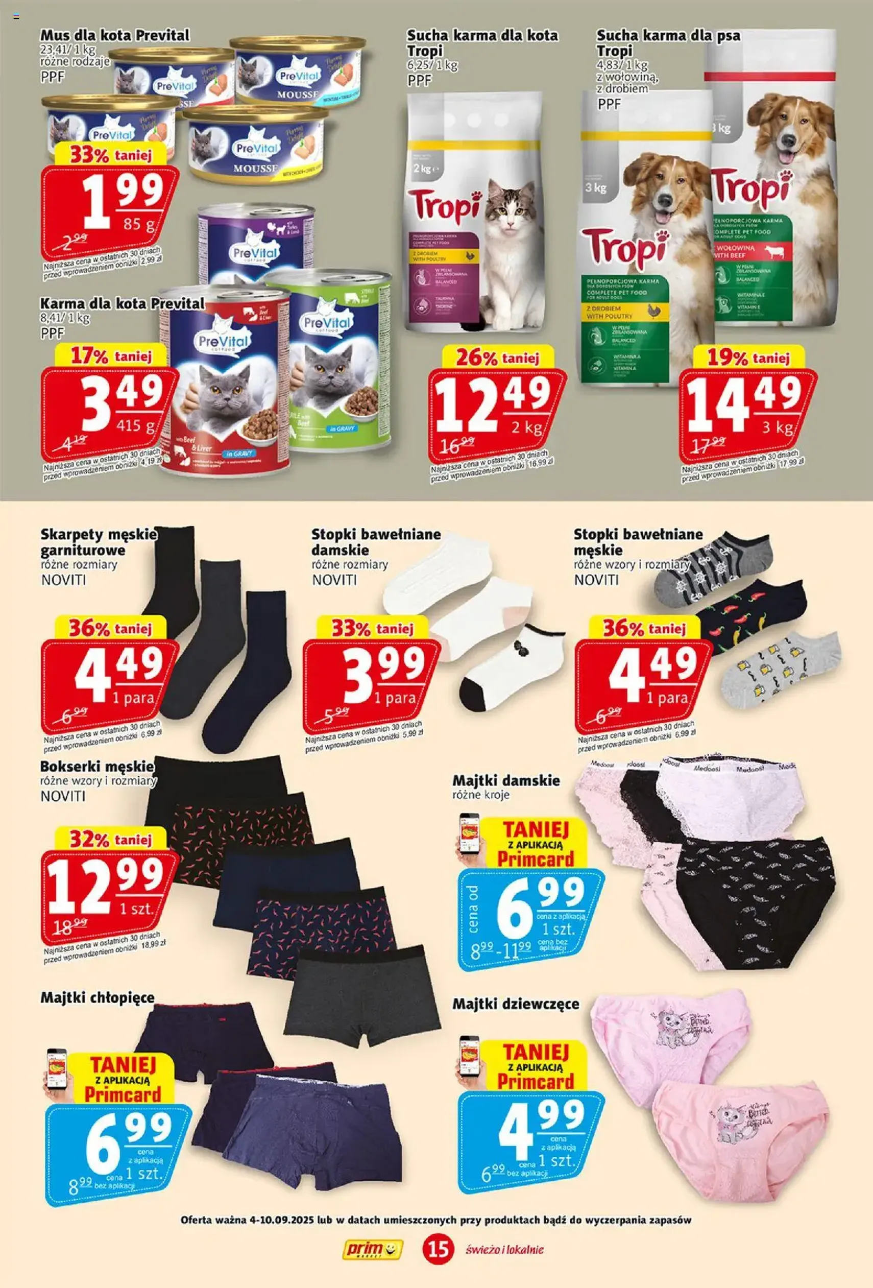 Prim Market Gazetka - ważny gazetka od 04.09.2025 strona 15 z 16 Prim Market Gazetka - ważny gazetka od 04.09.2025 strona 15 z 16