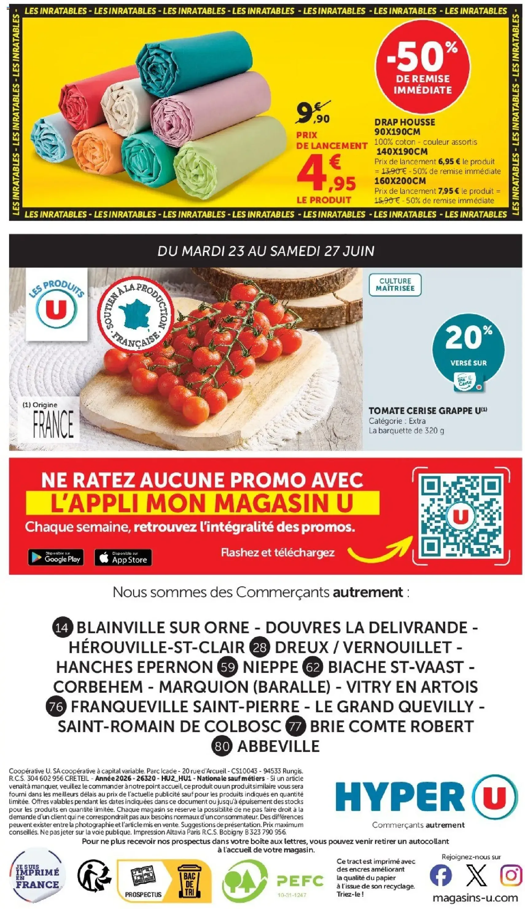 Hyper U catalogue - brochure valable à partir du 23/06/2026, page 48 sur 48