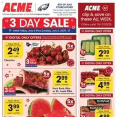 Acme Weekly Ad - Flyer preview valid from 07/04/2025