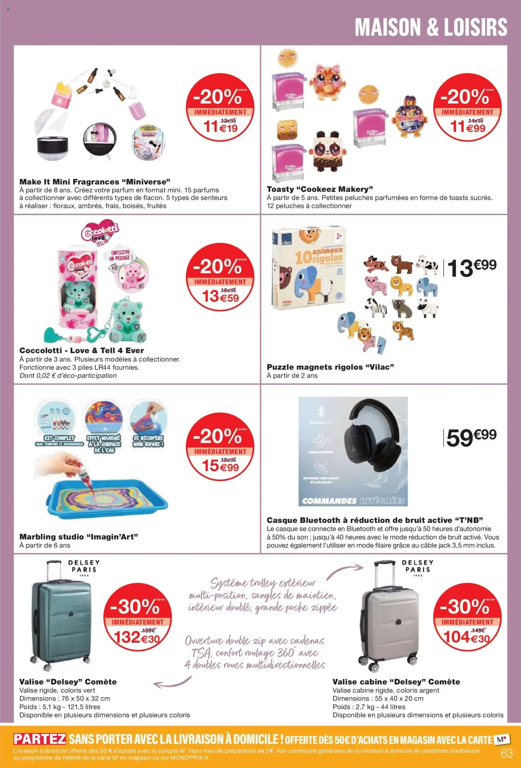 Monoprix catalogue - brochure valable à partir du 02/12/2025, page 63 sur 66