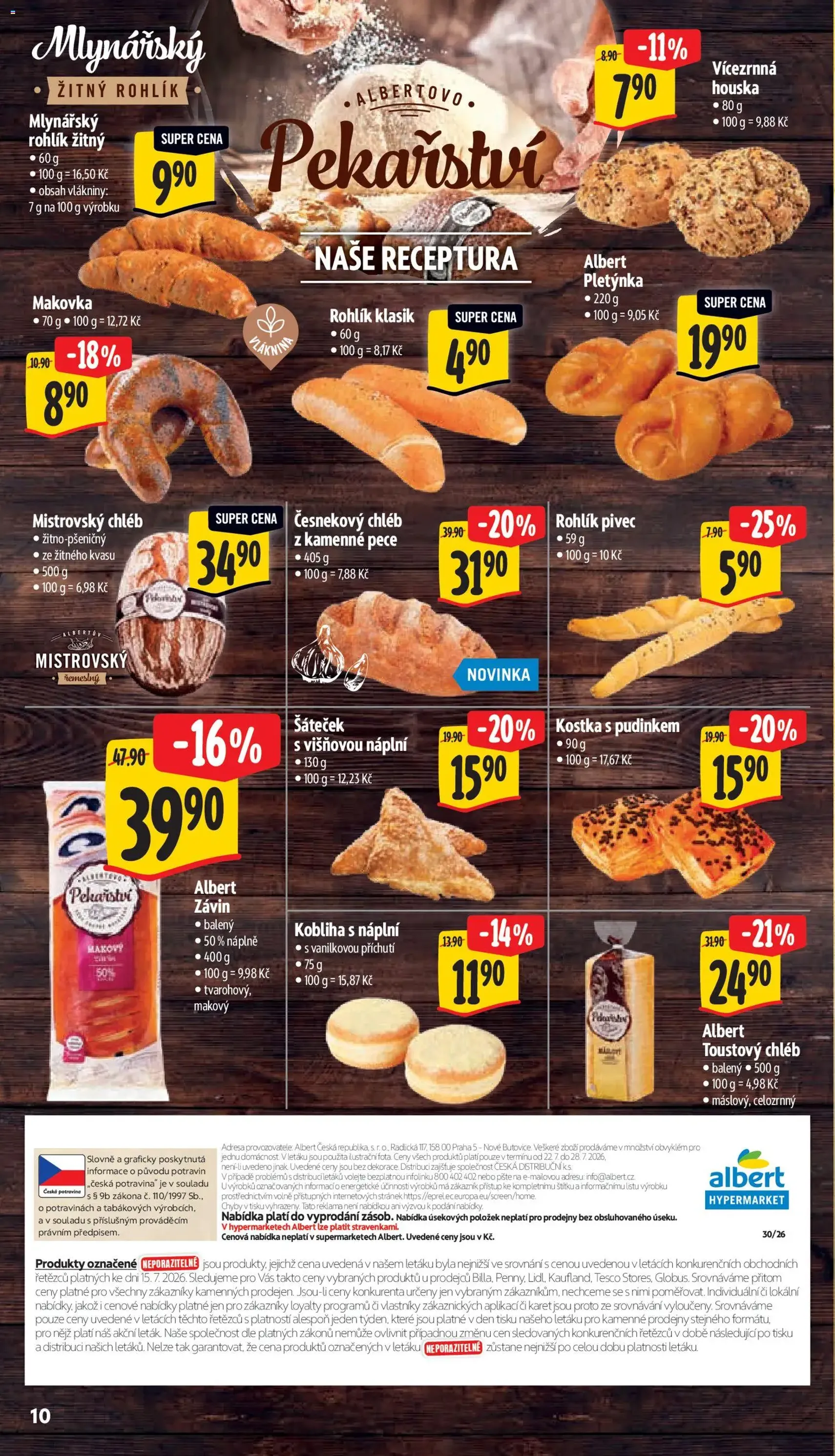 Albert leták - Hypermarket - platný leták od 22.07.2026 strana 18 z 50