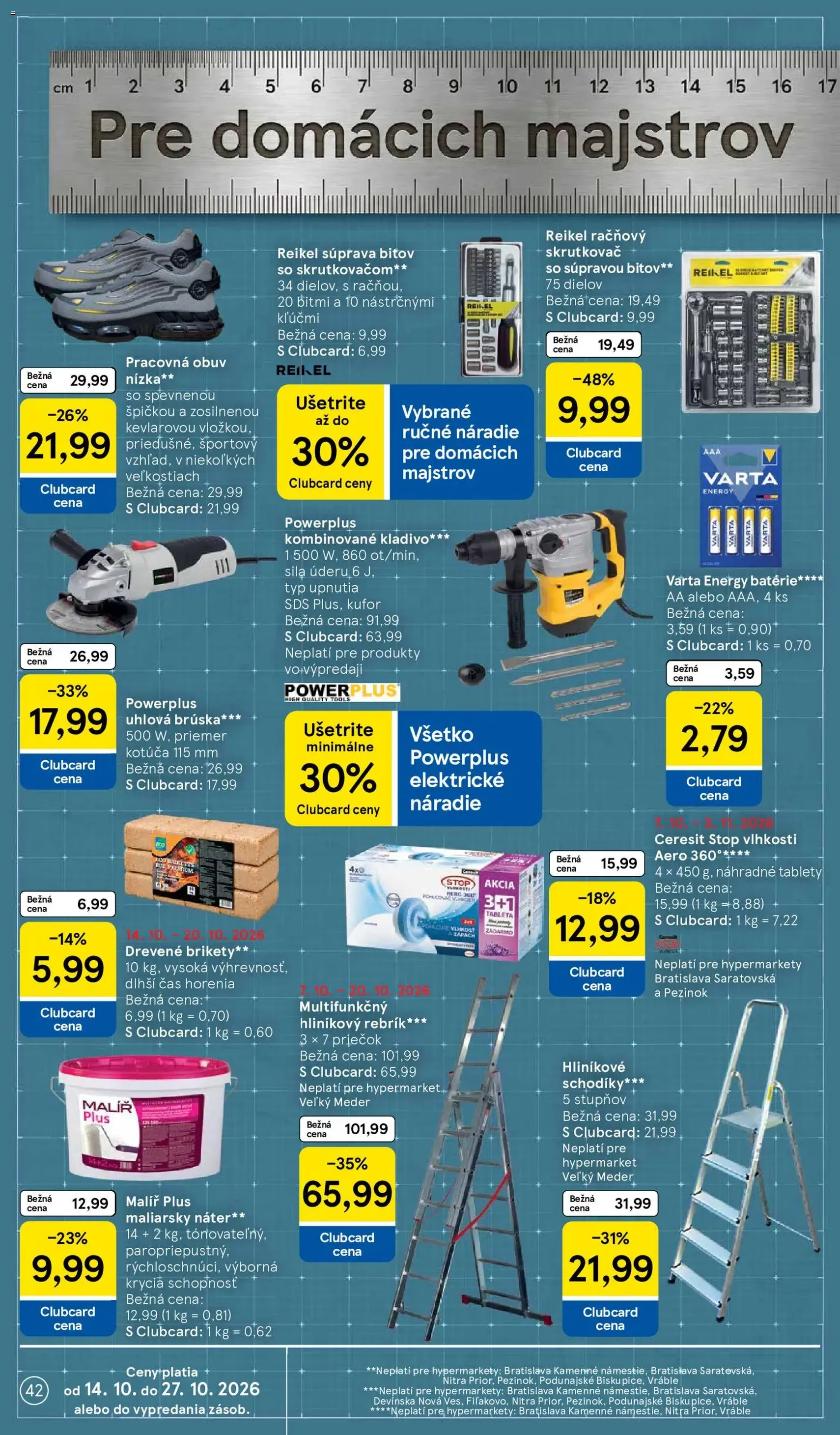 Tesco Hypermarket - leták - platný leták od 14.10.2026 strana 42 z 45