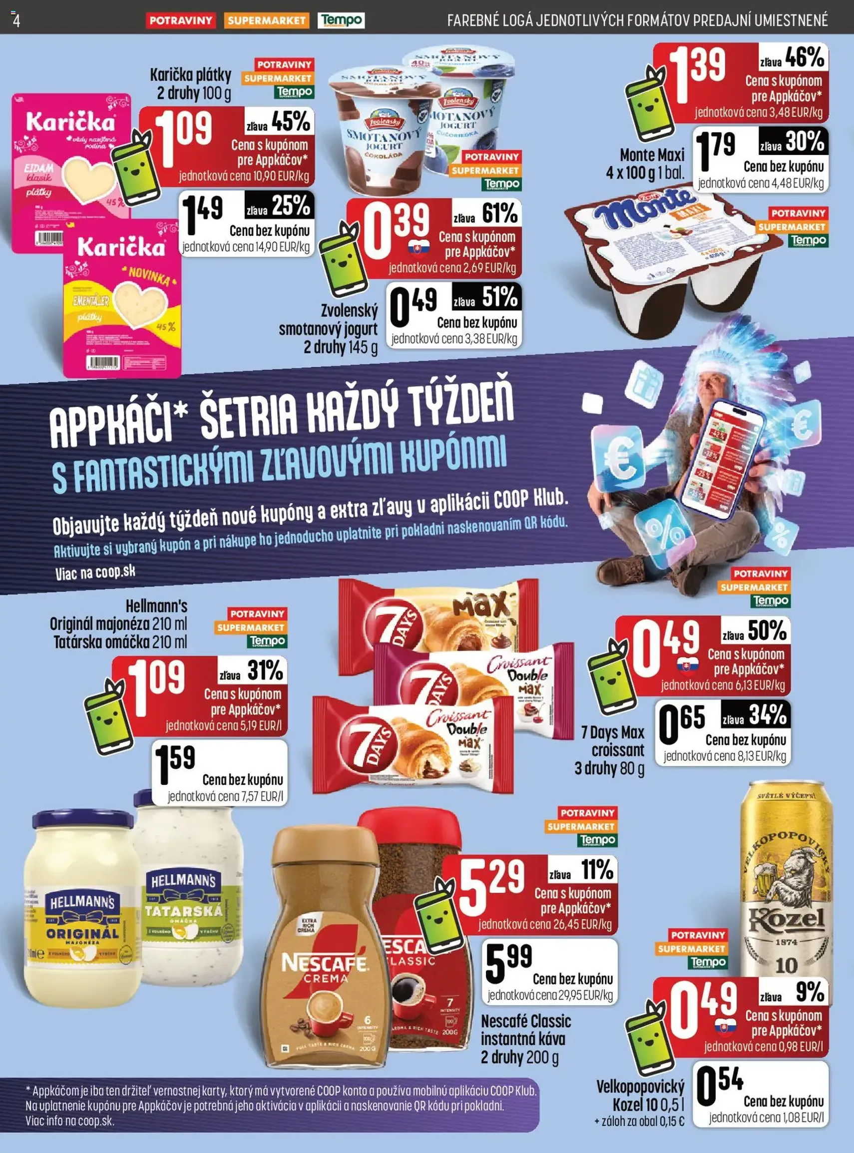 COOP Jednota leták - platný leták od 08.10.2026 strana 4 z 28