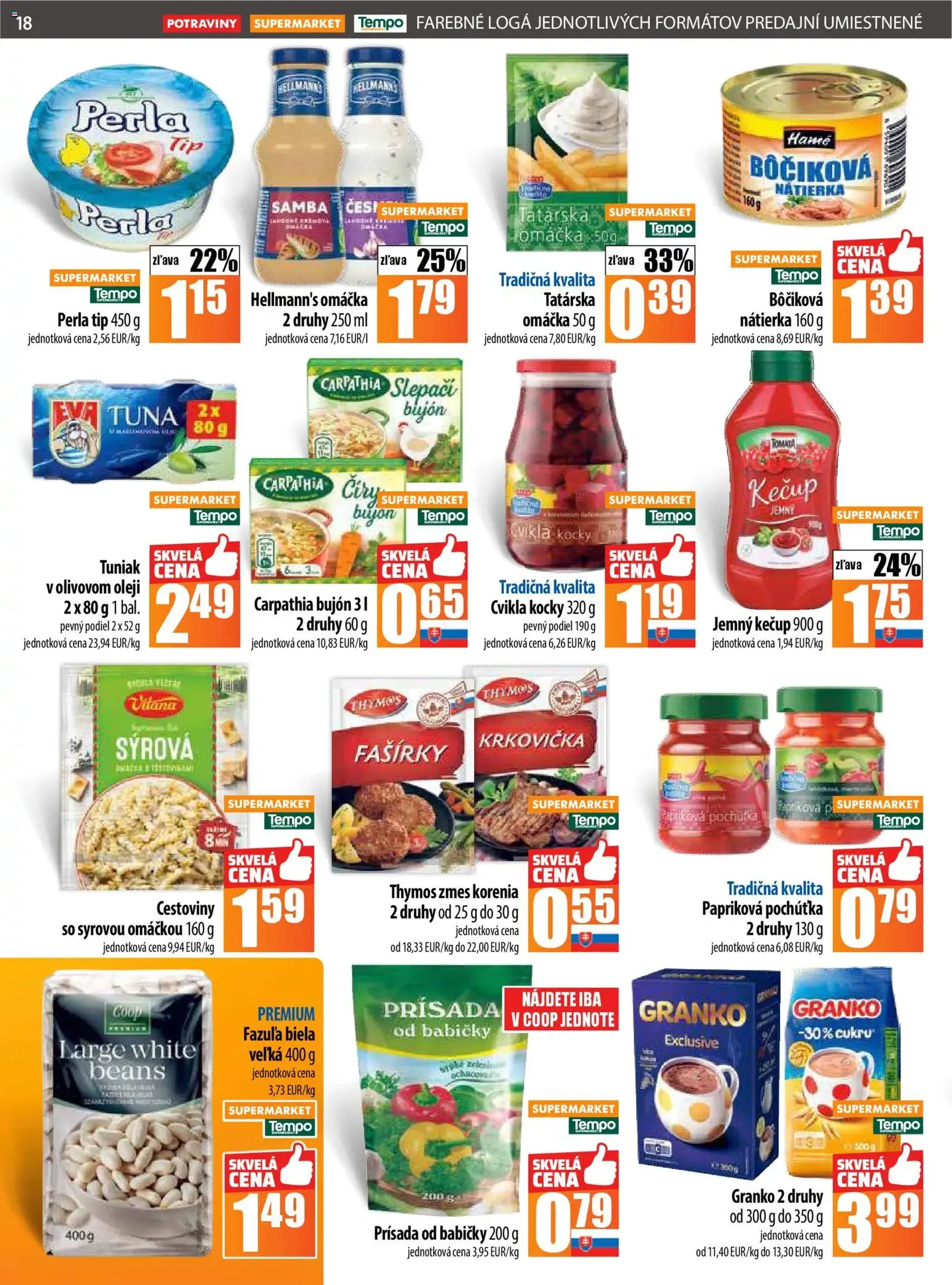 COOP Jednota leták - platný leták od 30.10.2025 strana 18 z 28 COOP Jednota leták - platný leták od 30.10.2025 strana 18 z 28