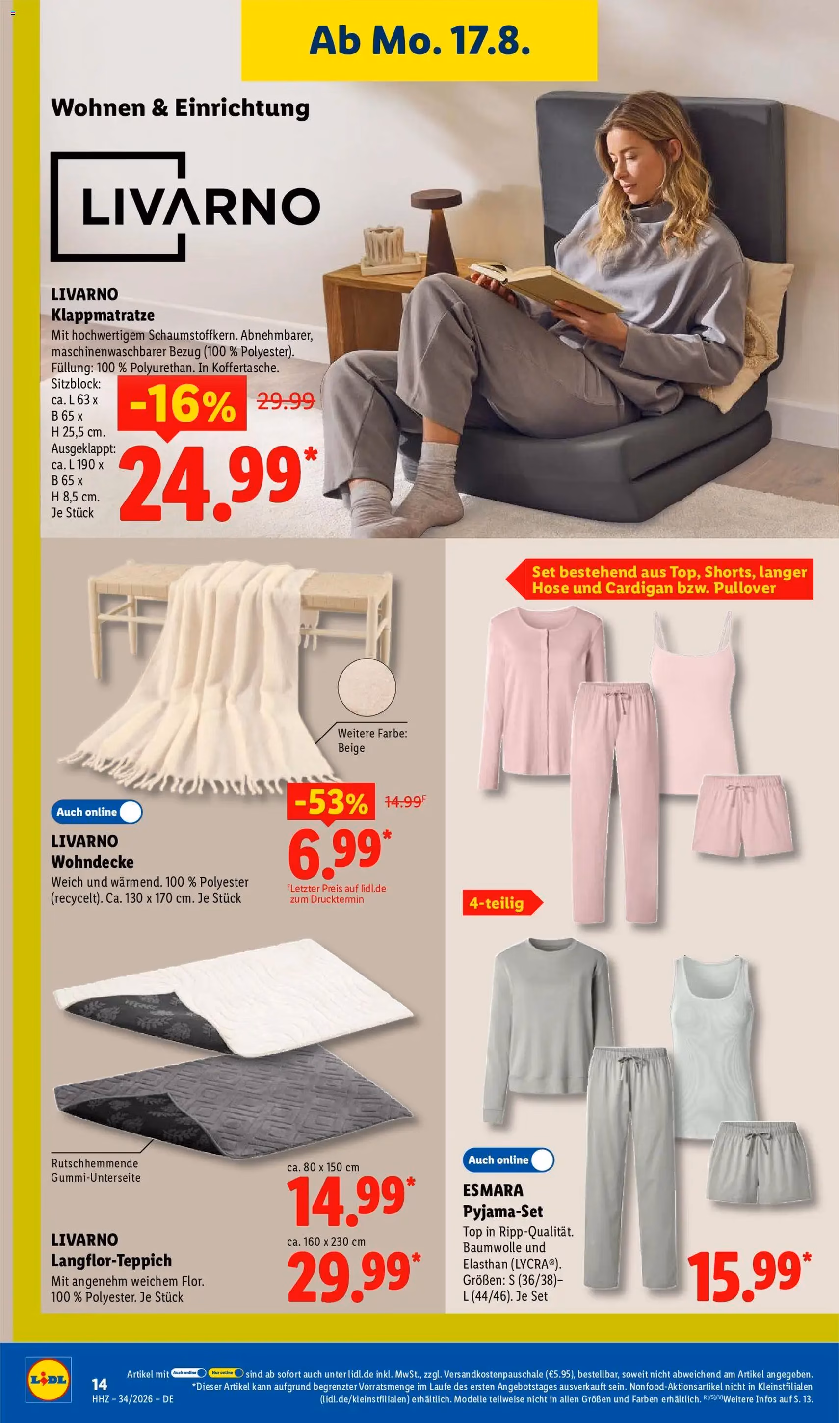 Lidl Prospekt - Gültiger Prospekt ab 17.08.2026, Seite 32 von insgesamt 72