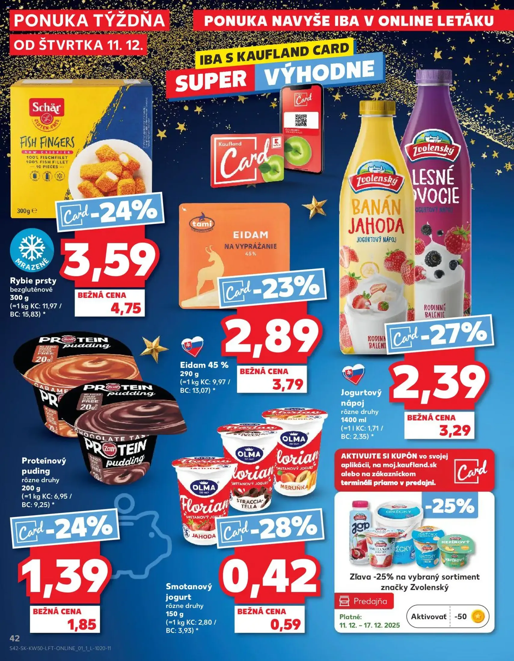 Kaufland SK Akciós újság - 2025.12.11. érvényes szórólap 42 oldal 78 oldalból