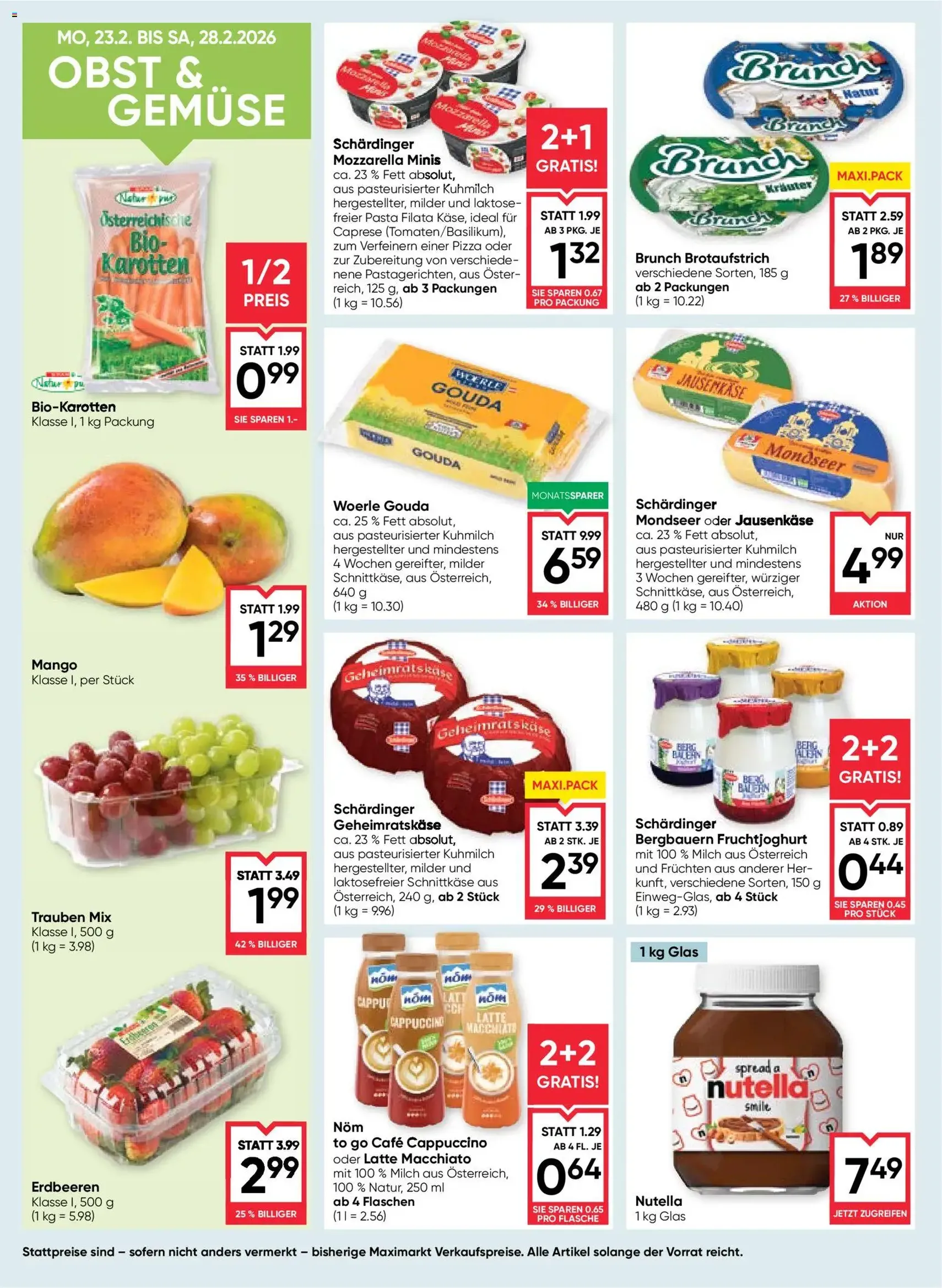 Maximarkt Flugblatt - Gültiger Prospekt ab 26.02.2026, Seite 8 von insgesamt 24