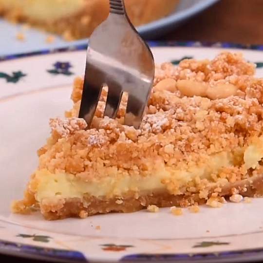 Anteprima ricetta Sbriciolata alla crema