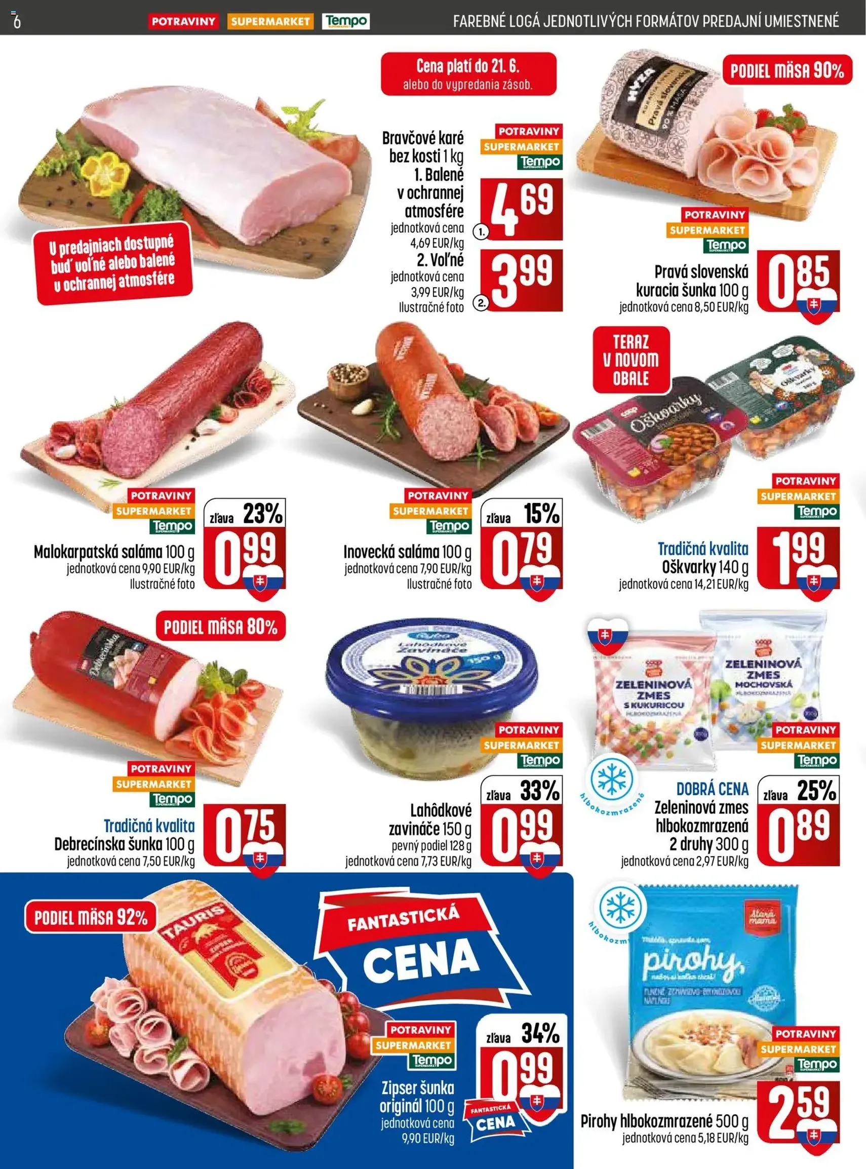 COOP Jednota leták - platný leták od 18.06.2026 strana 6 z 32