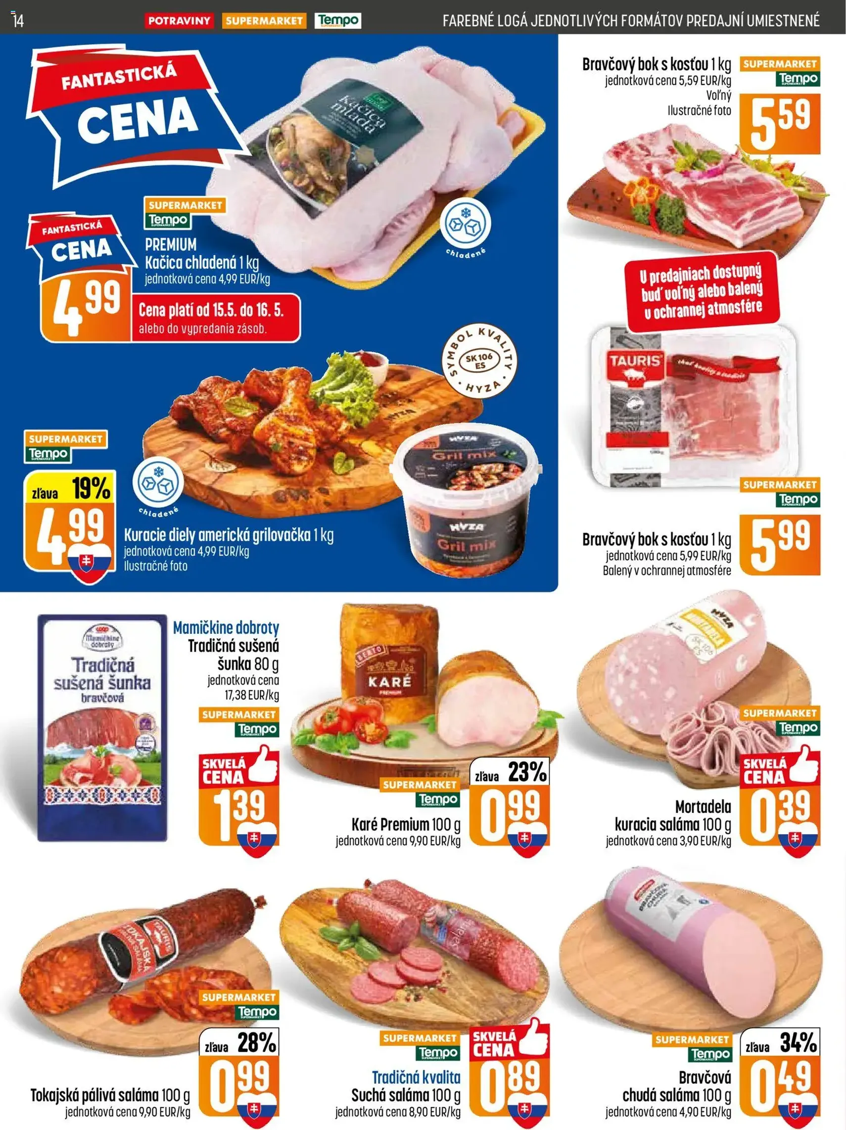 COOP Jednota leták - platný leták od 14.05.2026 strana 14 z 28