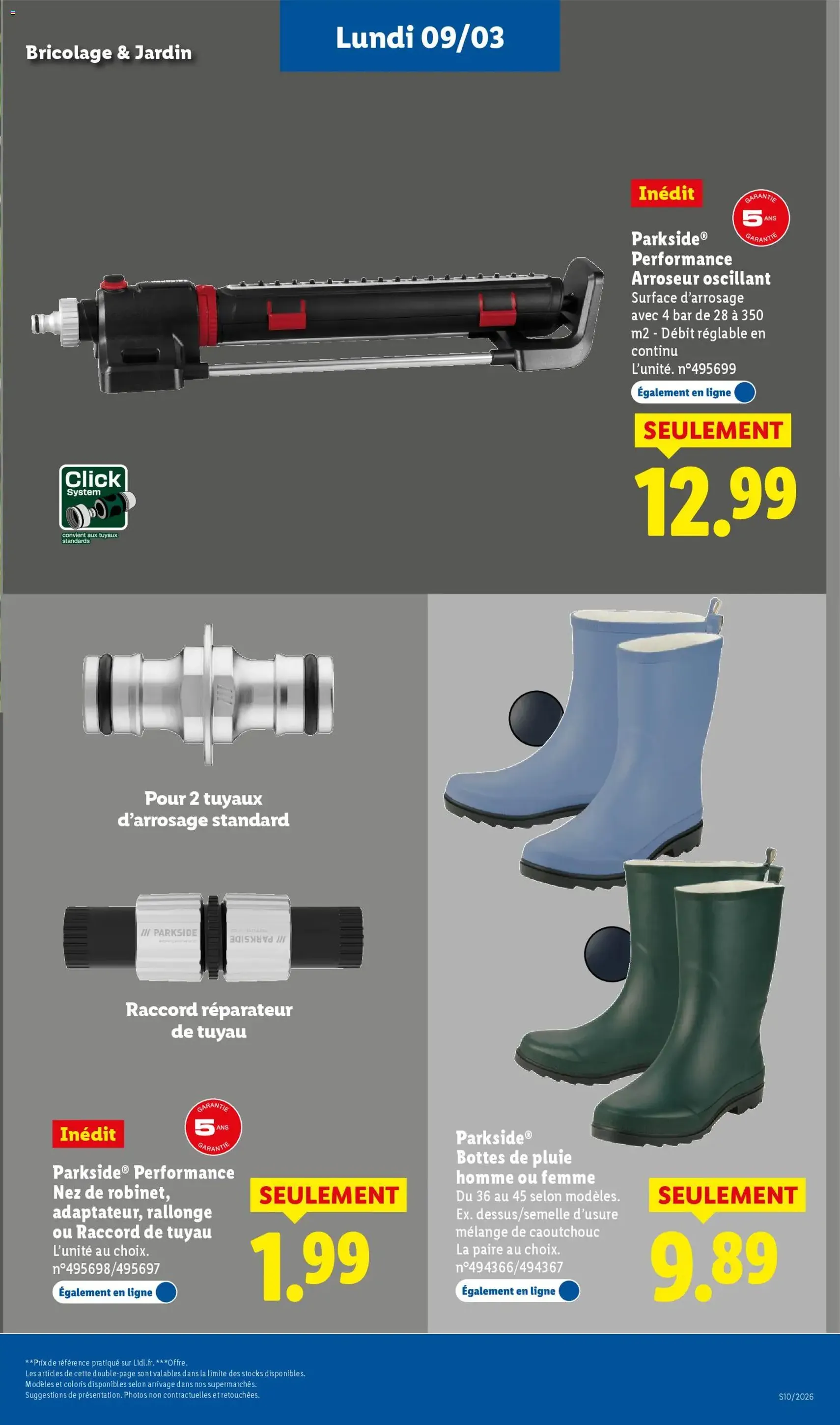 LIDL catalogue semaine 10 - brochure valable à partir du 05/03/2026, page 61 sur 79