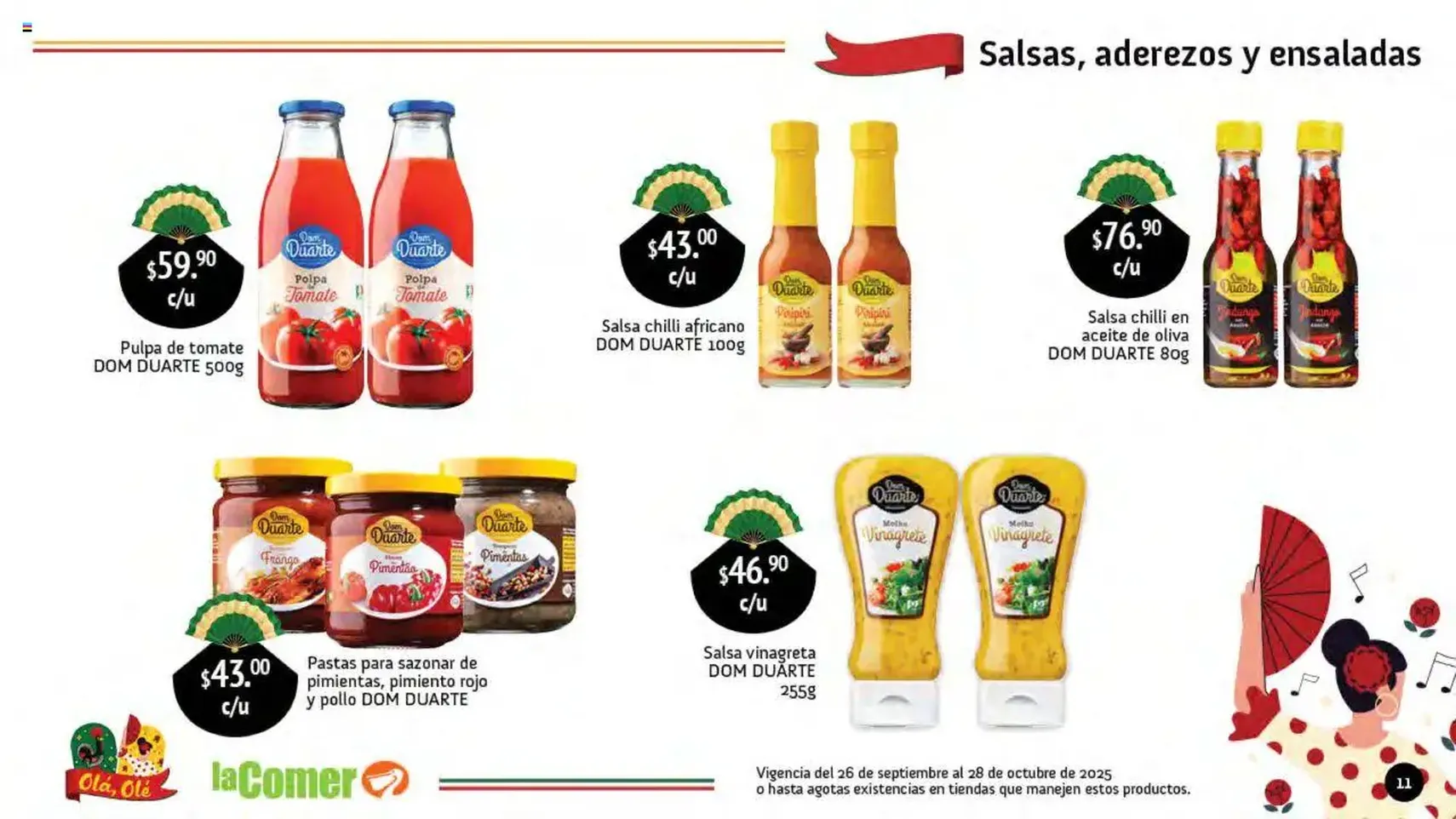 La Comer folleto Olá, Olé - folleto válido desde 26/09/2025 página 11 de 64 La Comer folleto Olá, Olé - folleto válido desde 26/09/2025 página 11 de 64