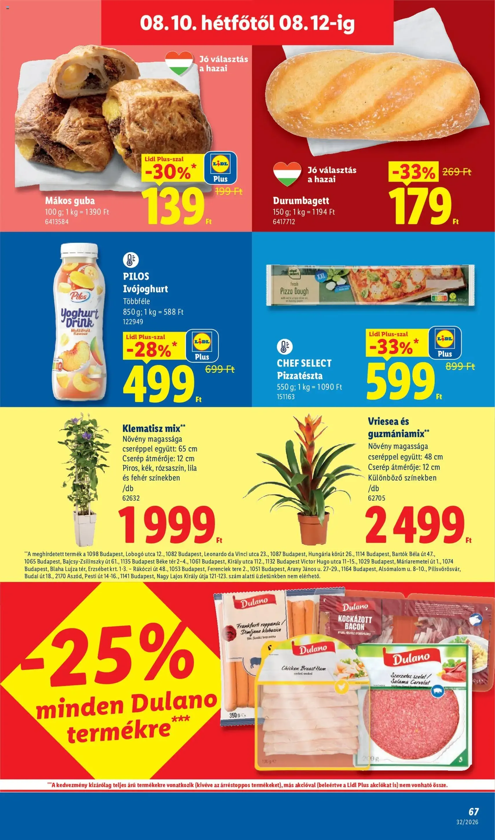 Lidl akciós újság - 2026.08.06. érvényes szórólap 67 oldal 80 oldalból