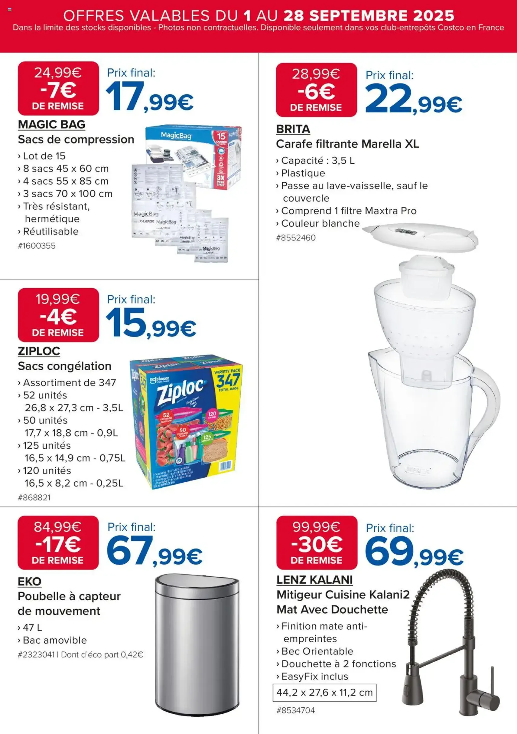 Costco catalogue - brochure valable à partir du 01/09/2025, page 7 sur 24 Costco catalogue - brochure valable à partir du 01/09/2025, page 7 sur 24