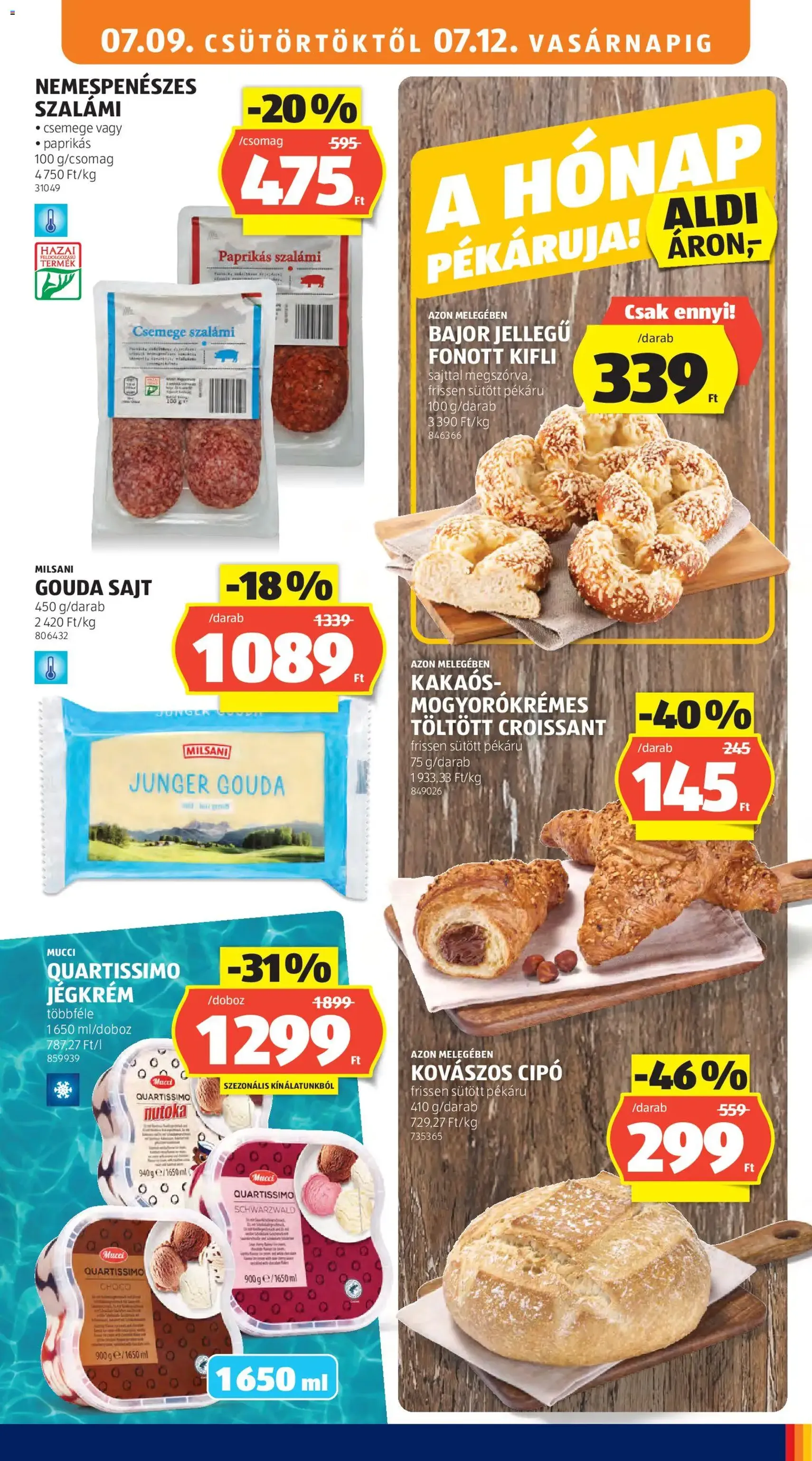 Aldi akciós újság - 2026.07.09. érvényes szórólap 15 oldal 56 oldalból