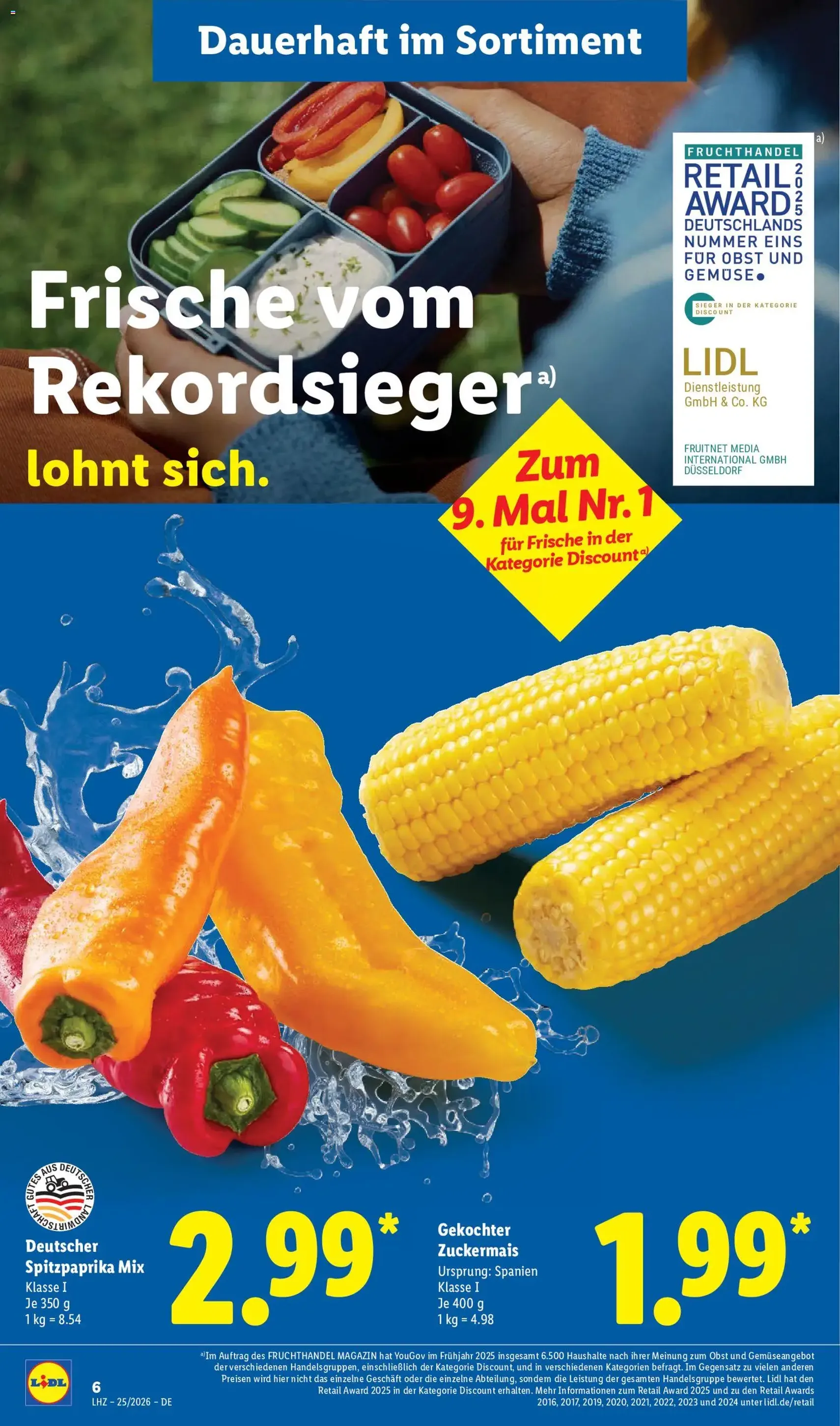 Lidl Prospekt - Gültiger Prospekt ab 15.06.2026, Seite 6 von insgesamt 70